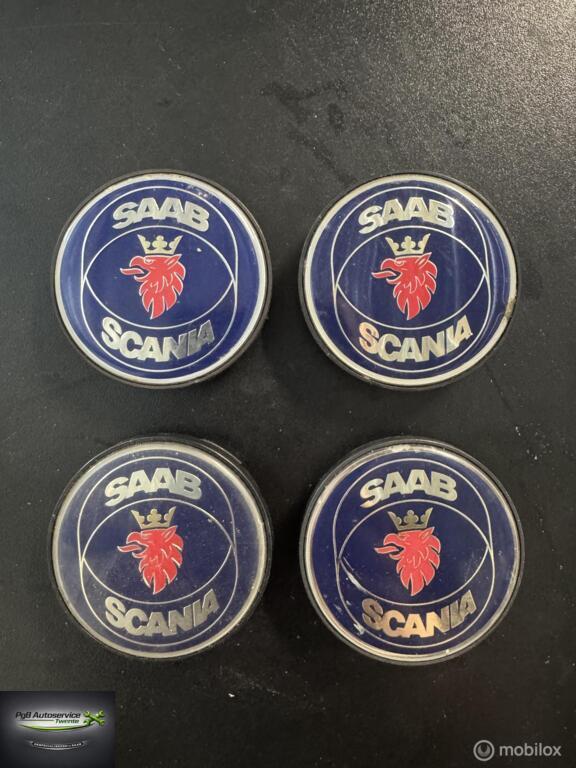 Saab Scania naafkapjes orgineel in nette staat, Auto diversen, Wieldoppen, Gebruikt, Ophalen of Verzenden