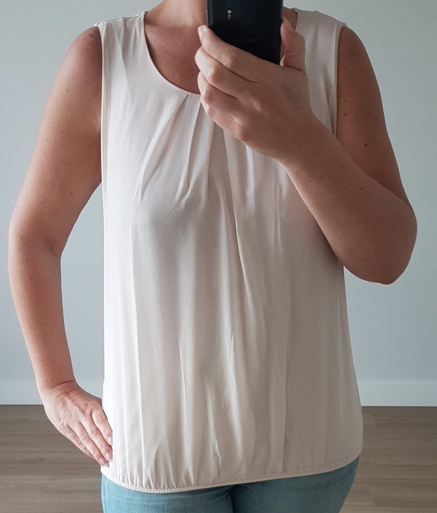 Roze Top of Blouse 42 Ongedragen Nieuw Chique Sixth Sense, Verzenden, Maat 42/44 (L), Nieuw, Roze