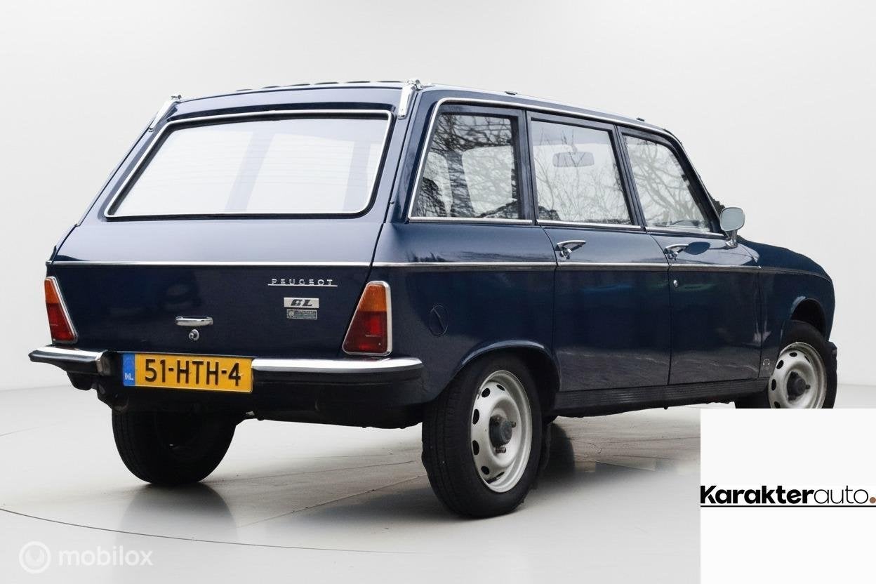 Peugeot 304 1.3 GL Break | mooie oldtimer in originele staat, Auto's, Blauw, Handgeschakeld, Radio, Blauw