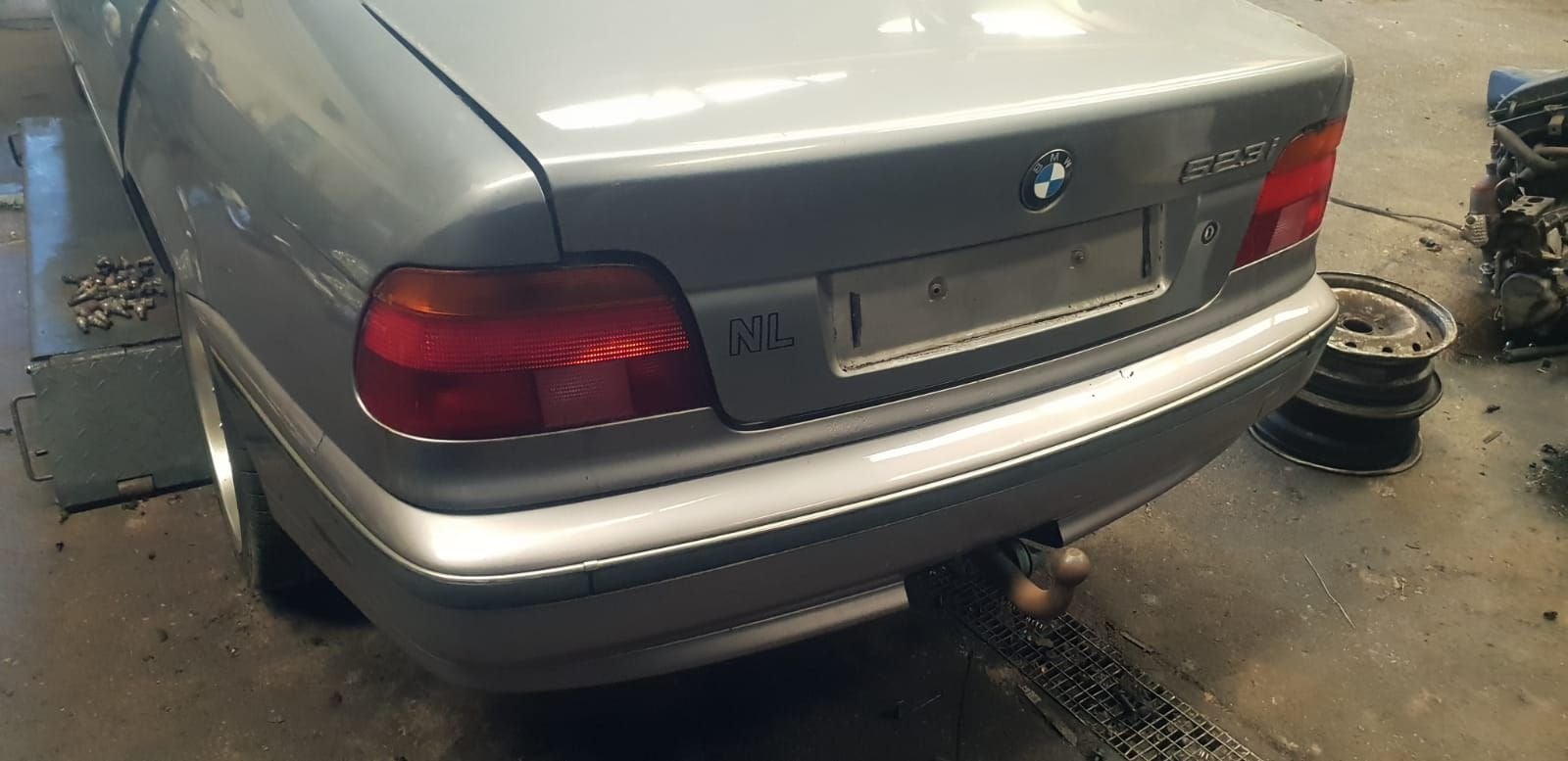 BMW 5SERIE E39 SEDAN ACHTERKLEP +ACHTERBUMPER, Gebruikt, -, Ophalen of Verzenden, Achter