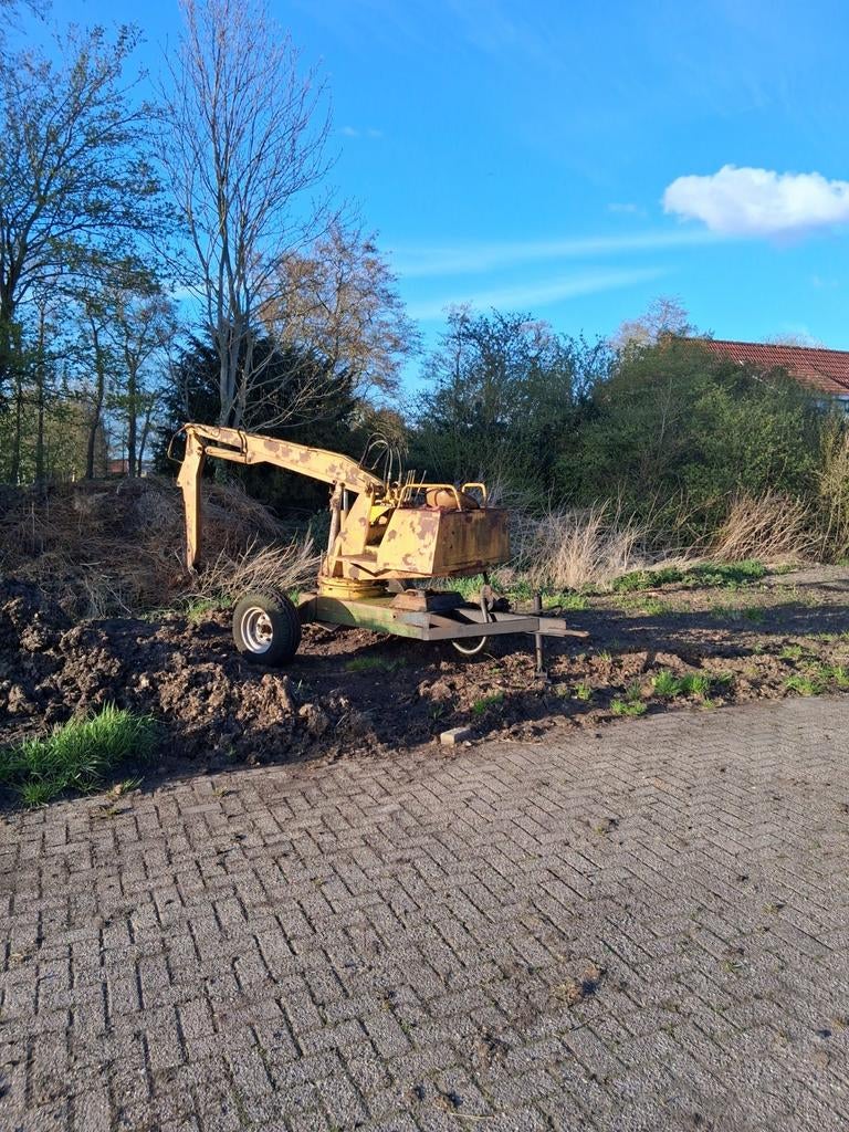 Getrokken kraan, Ophalen of Verzenden, Akkerbouw, Grondbewerking