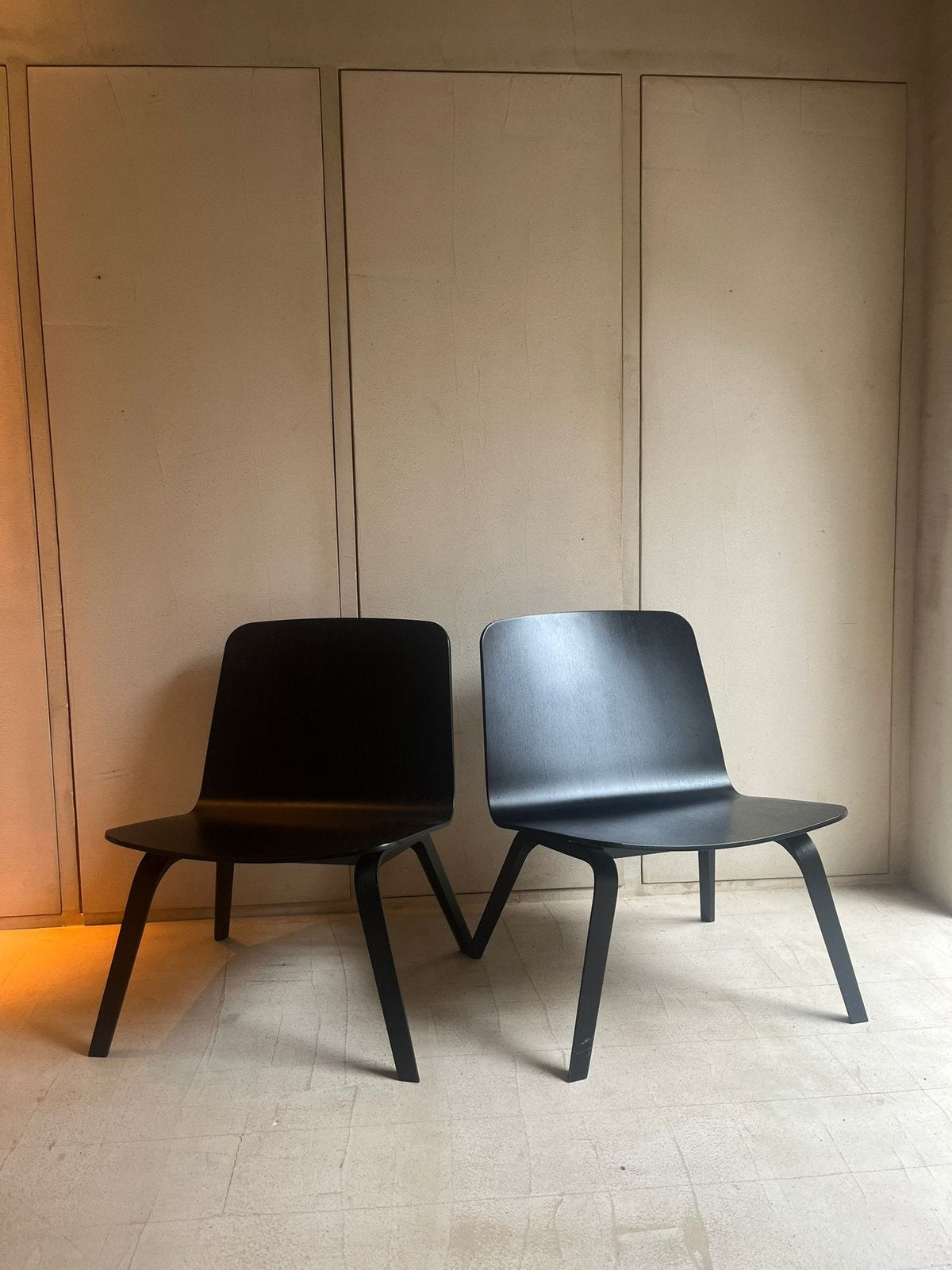 Bolia design lounge stoelen, Ophalen, Gebruikt, Minder dan 75 cm, Scandinavisch