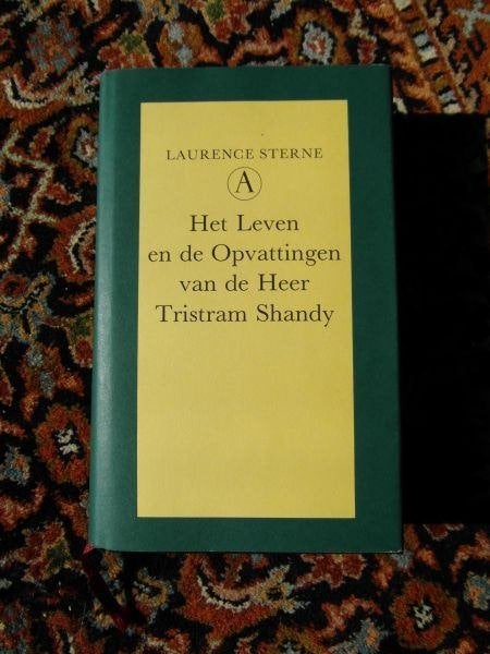 Sterne: Leven + opvattingen vd heer Tristram Shandy gebonden, Ophalen of Verzenden, Zo goed als nieuw