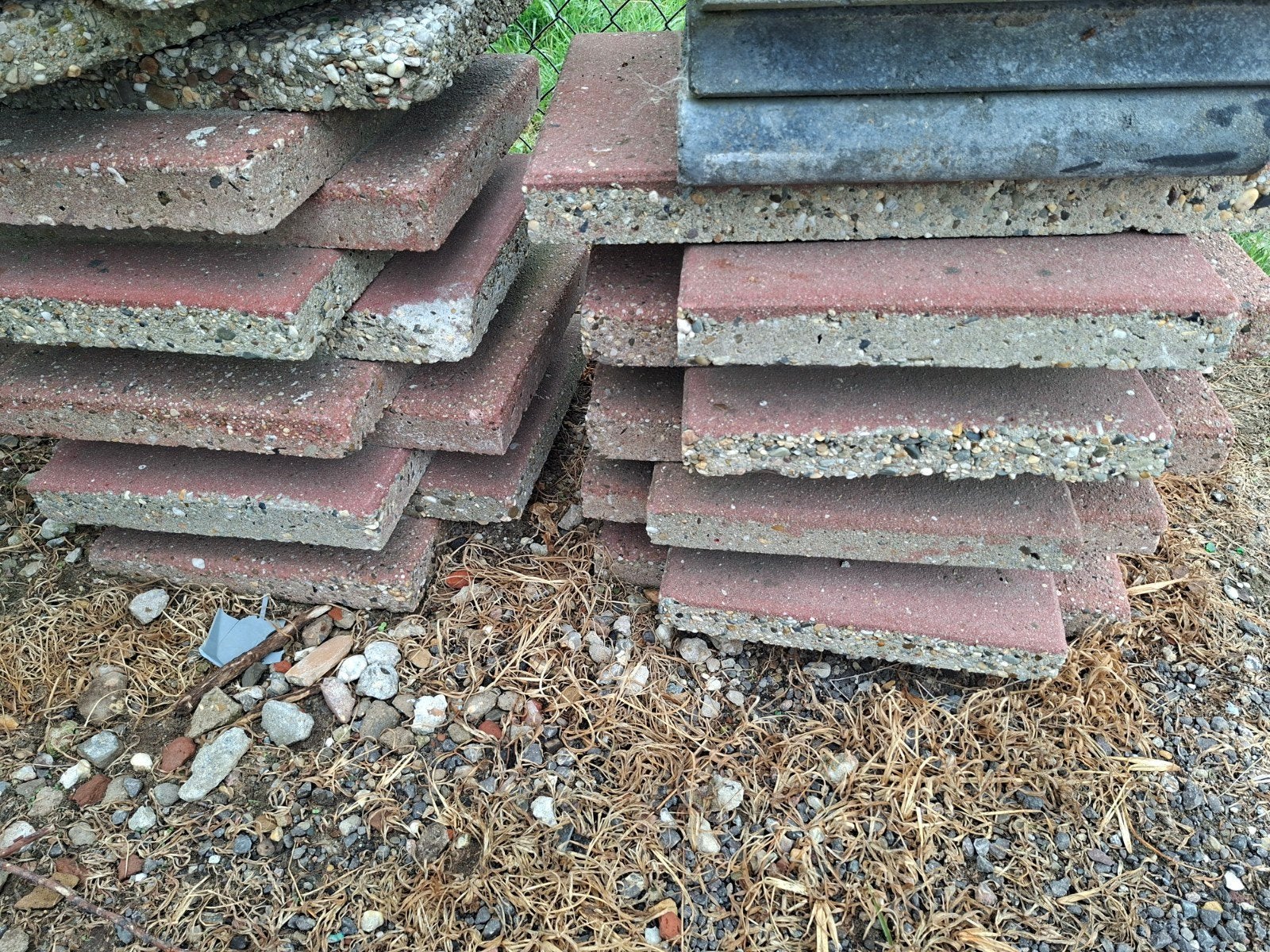 beton tegels, Tuin en Terras, Tegels en Klinkers, Ophalen, Gebruikt, Beton, Terrastegels