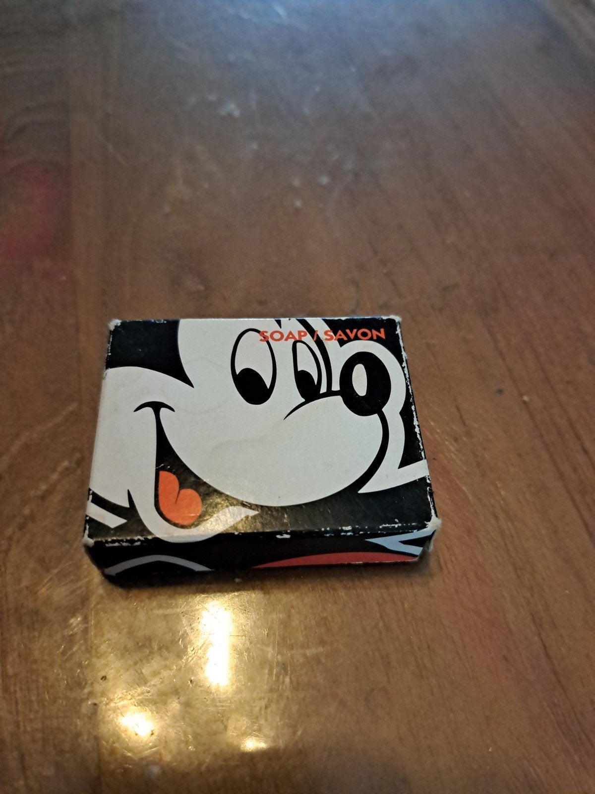 Vintage Disneyland Mickey Mouse Zeepje, Ophalen of Verzenden, Mickey Mouse, Nieuw