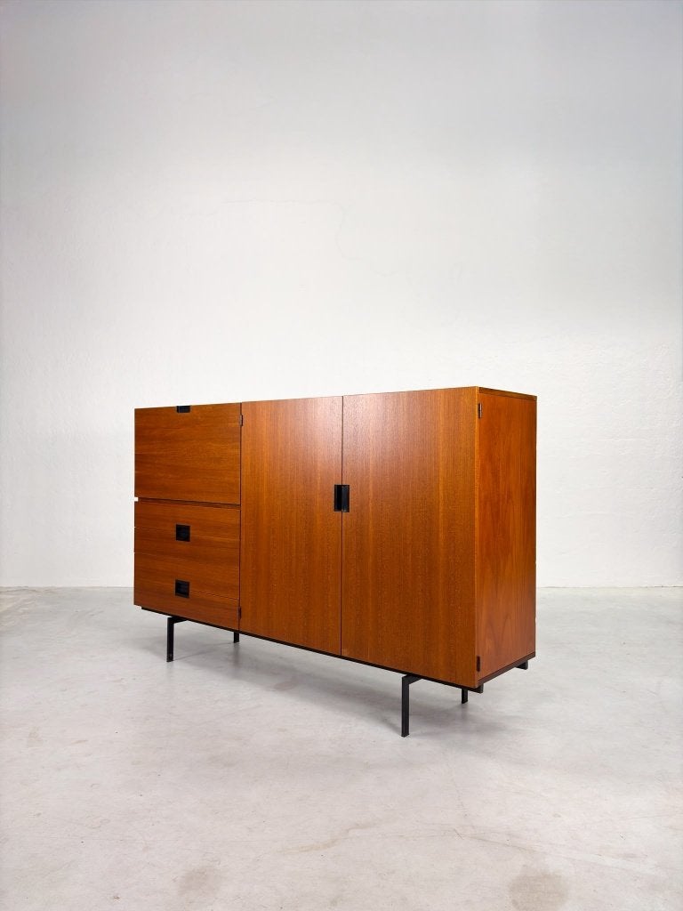 'CU08' Dressoir van Cees Braakman voor Pastoe, Huis en Inrichting, Ophalen, Teakhout, Dutch design, Mid-century, Minimalistisch