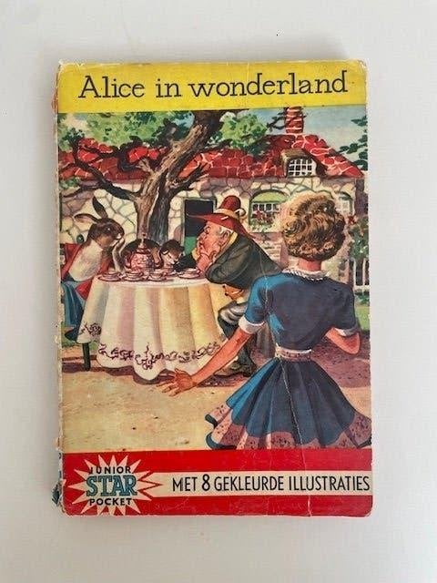 Vintage kinderboek Alice in Wonderland. Junior Star Pocket., Boeken, Kinderboeken | Jeugd | onder 10 jaar, Ophalen, Gelezen, Fictie algemeen