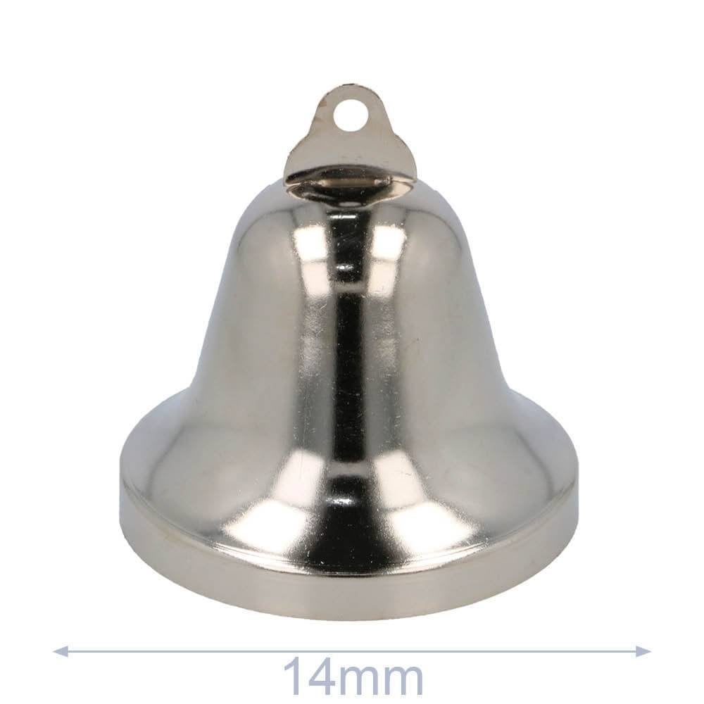 Klokje zilver Ø 14 mm, Breien of Haken, De Bondt, Overige typen, Nieuw