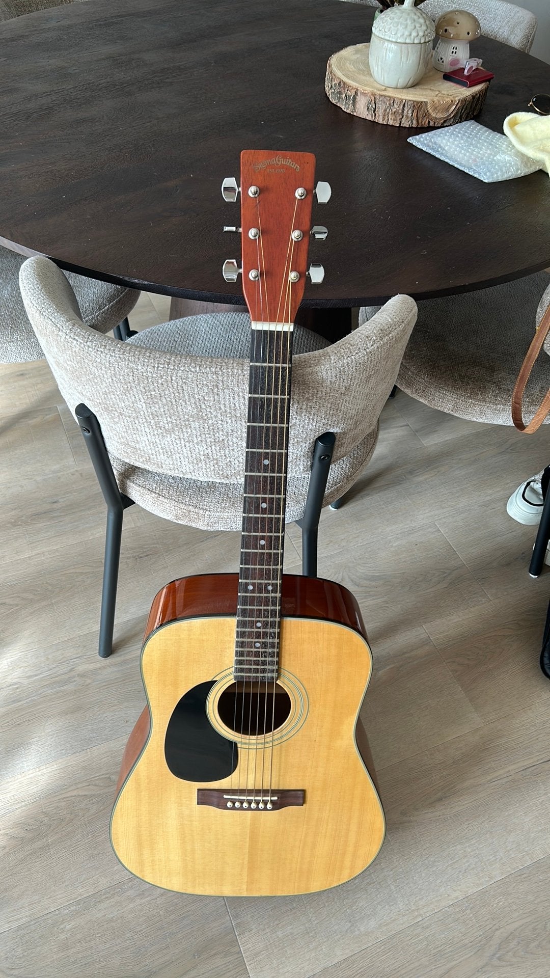 Sigma Guitars linkshandige gitaar, Ophalen, Zo goed als nieuw, Klassieke of Spaanse gitaar