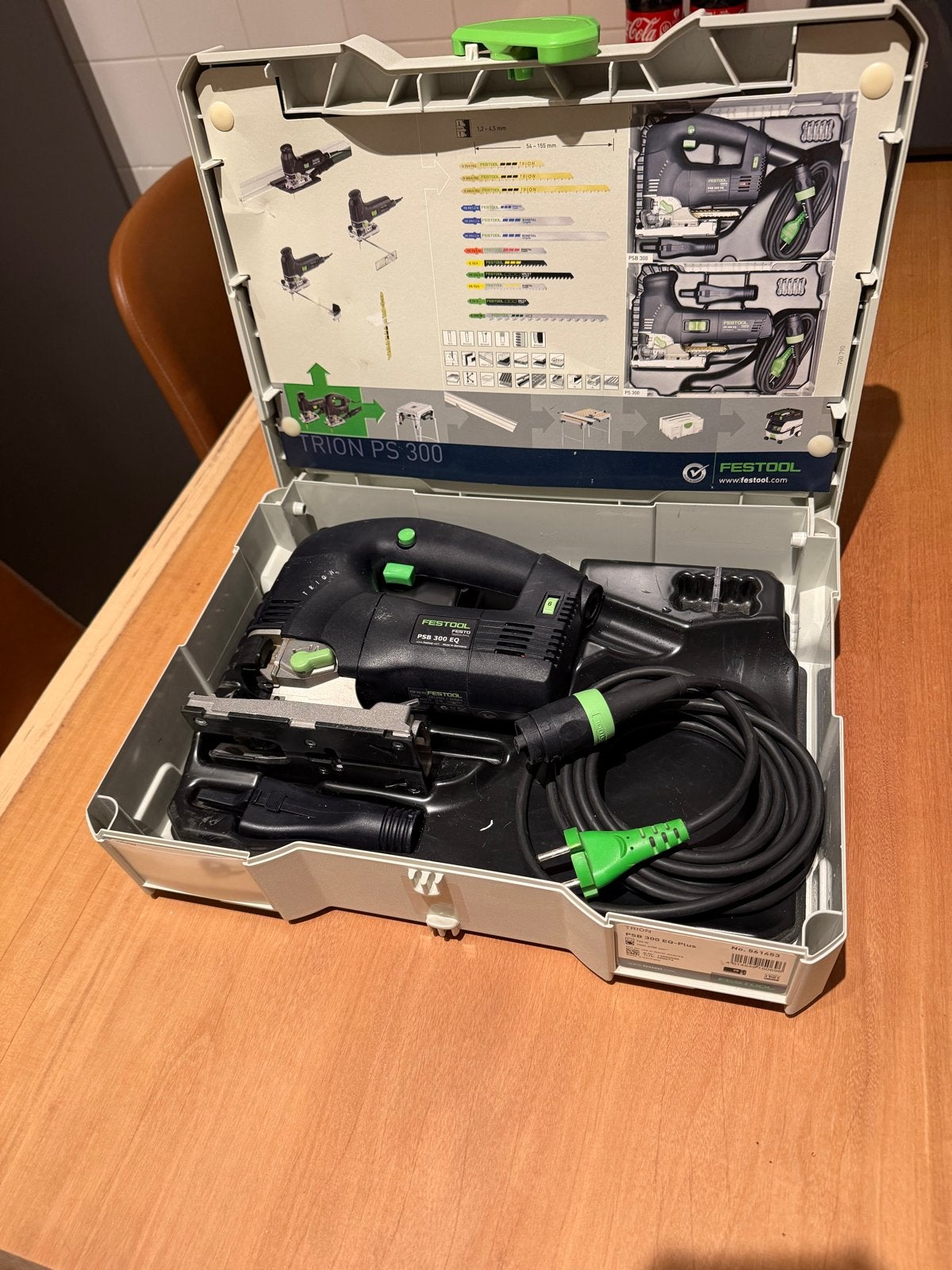 Festool PSB 300 EQ-Plus TRION bıjna nieuw decoupeerzaag, Doe-het-zelf en Verbouw, Gebruikt, 600 tot 1200 watt, Ophalen of Verzenden