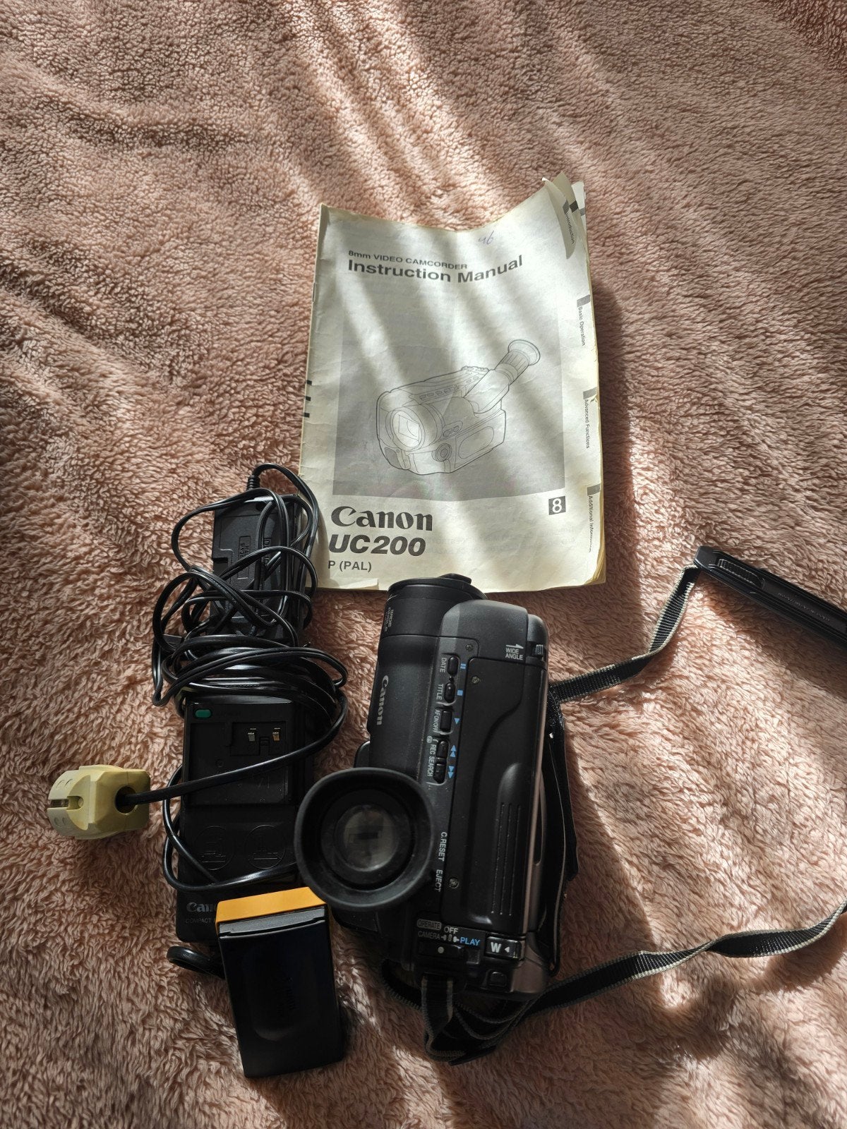 8mm VIDEO CAMCORDER, Ophalen, 8mm