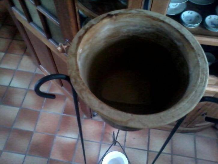 Standaard voor bloempotten, Rond, Ophalen of Verzenden, Zo goed als nieuw, Balkon