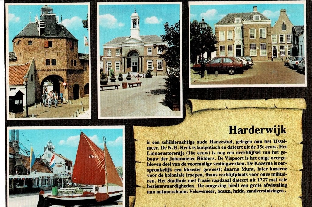 Harderwijk, Ophalen of Verzenden, 1960 tot 1980, Gelopen, Gelderland