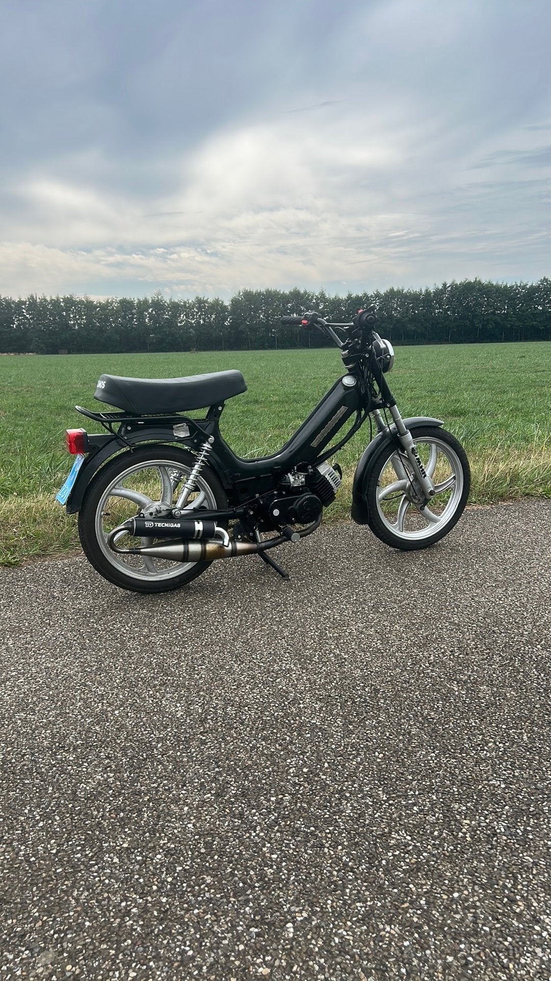 Tomos blauw kenteken, Ophalen, Zo goed als nieuw