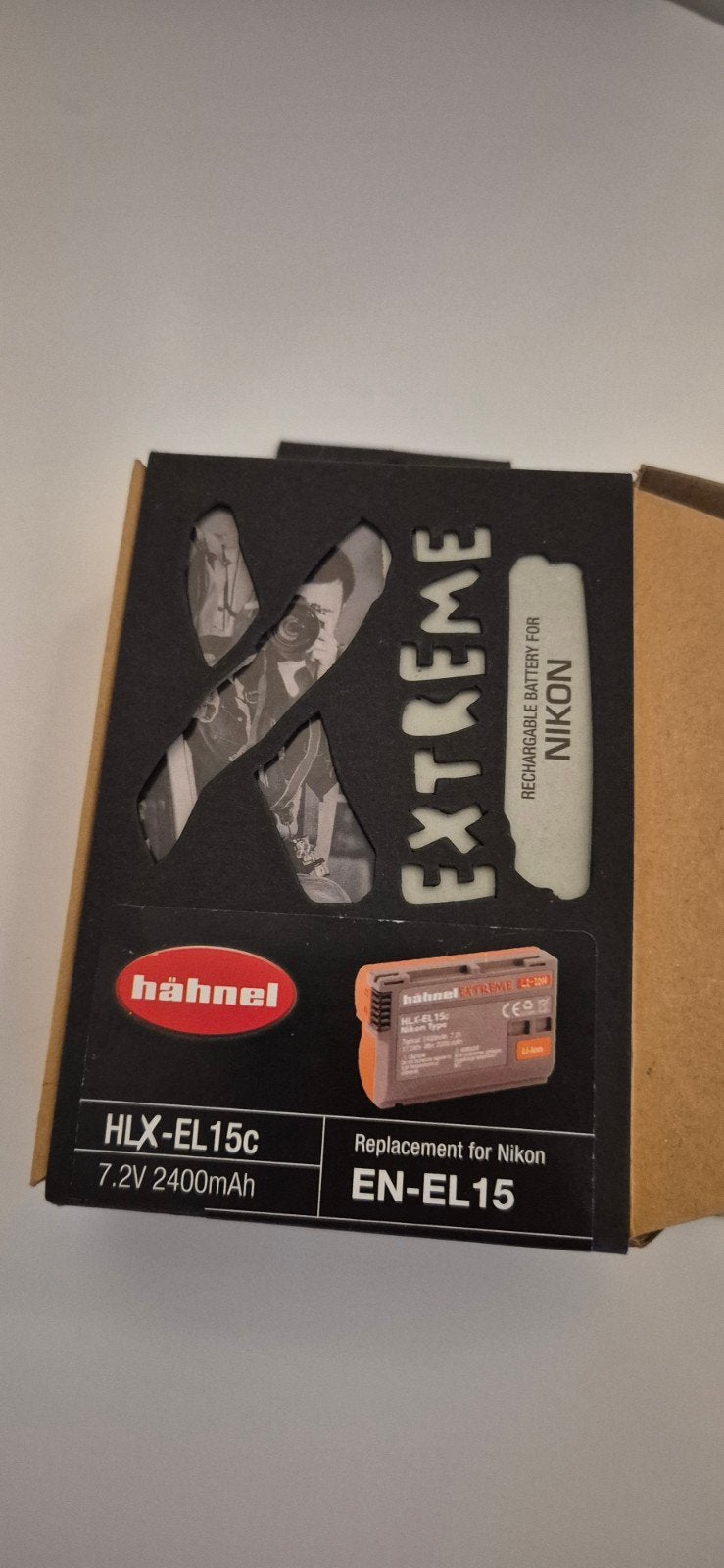 Hähnel Extreme HLX-EL15c batterij voor Nikon EN-EL15, Ophalen of Verzenden, Nieuw