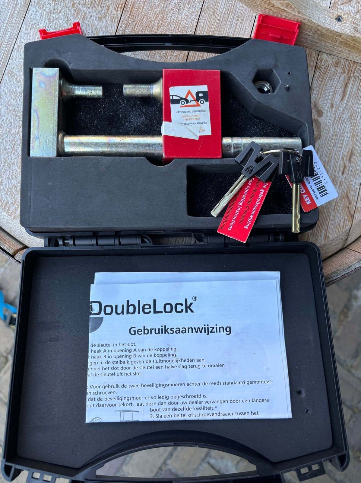 DoubleLock Compact Condor SCM gekeurd disselslot, Ophalen, Zo goed als nieuw