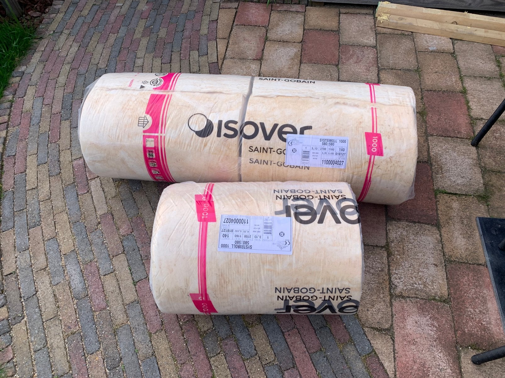 Glaswol 140 mm Rd 4,35, Ophalen, 12 cm of meer, Nieuw, Minder dan 5 m²