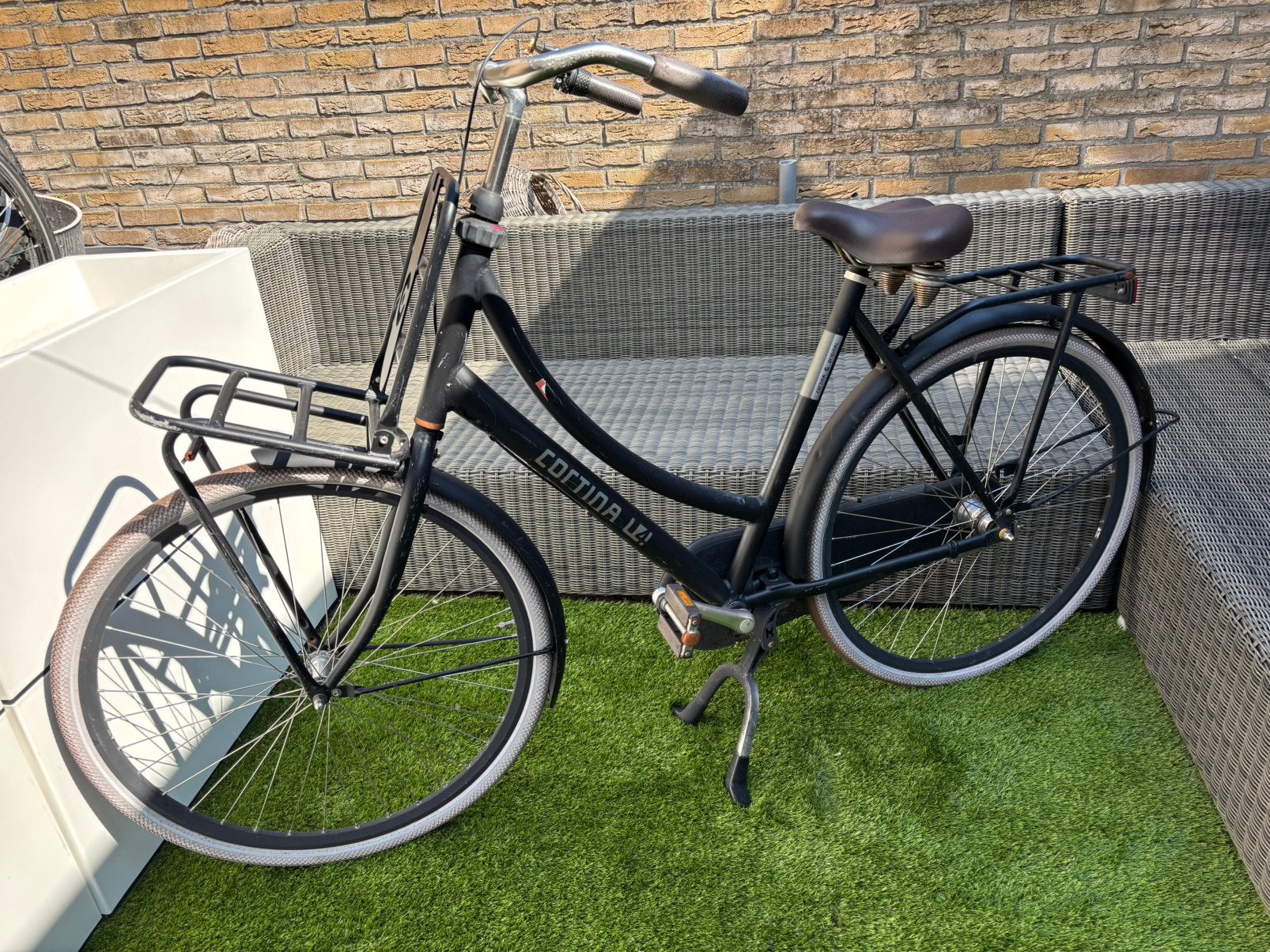 Cortina Transport Fiets Framemaat 60 cm/wielmaat 28 inch, Terugtraprem, Gebruikt, Versnellingen, 56 cm of meer