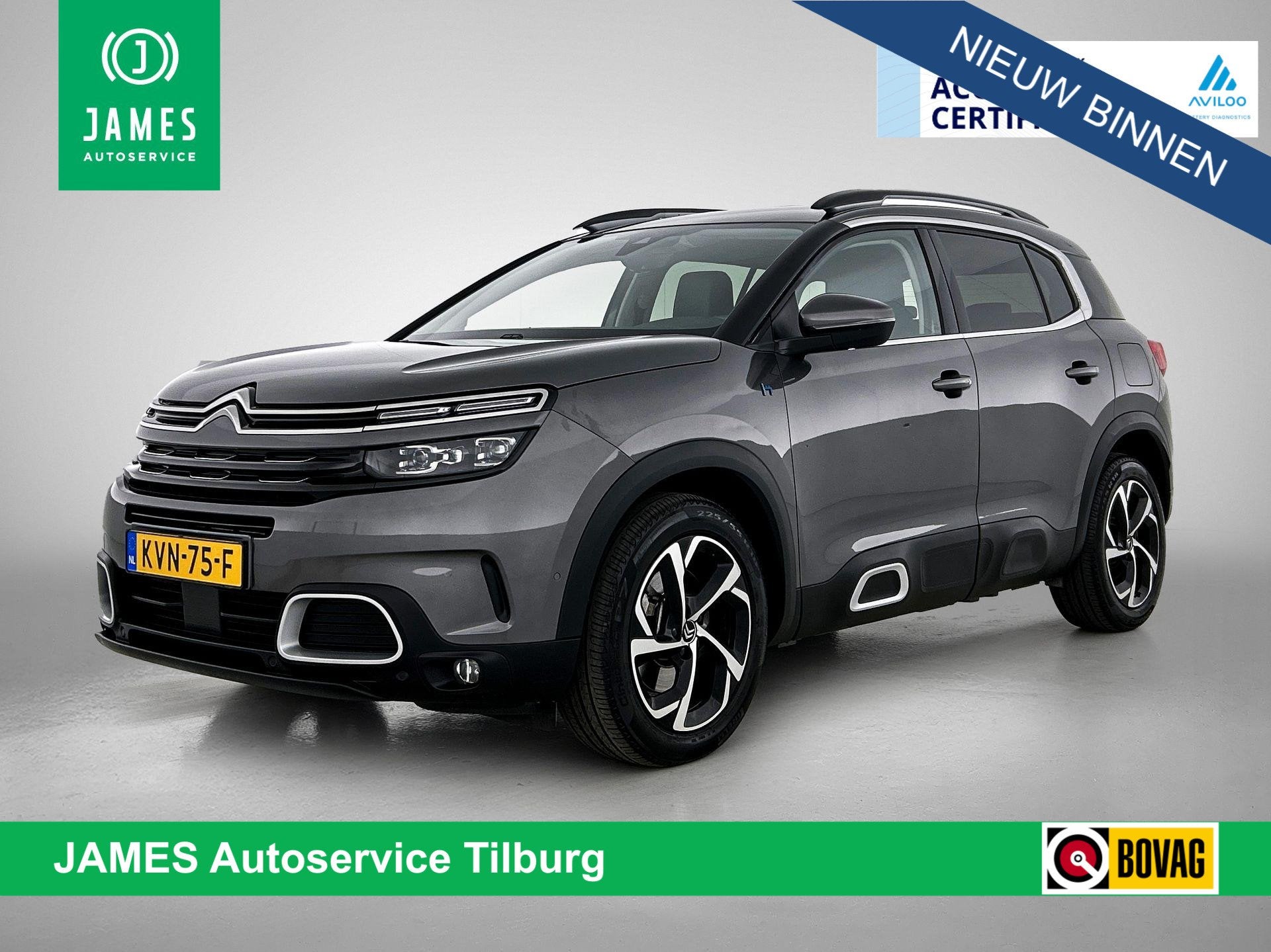 Citroen C5 Aircross 1.6 Plug-in Hybrid 225 Business Plus CAM, Auto's, 12 maanden, Gebruikt, Euro 6, 4 cilinders