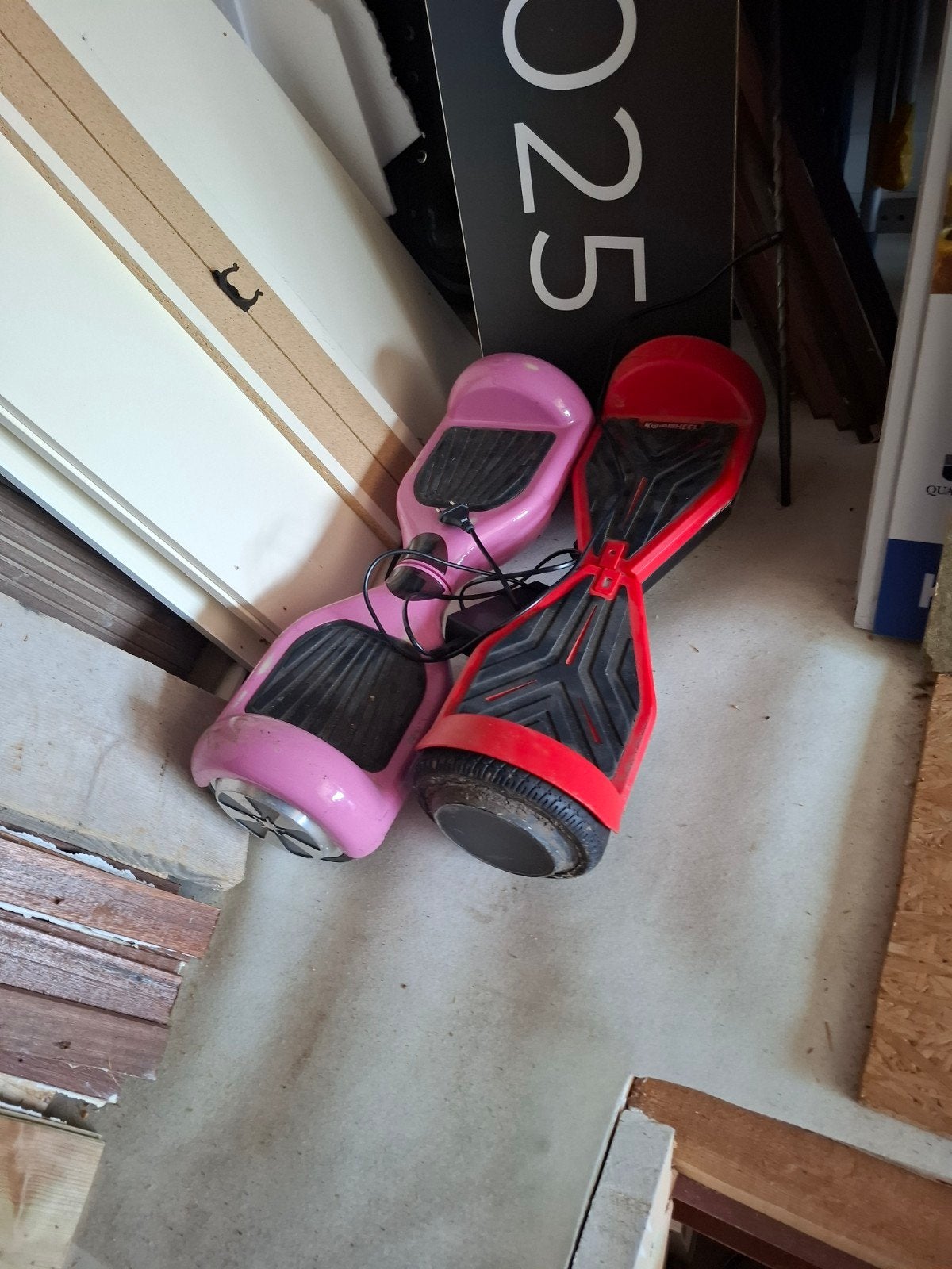 Hoverboard met zitje en losse hoverboards, Ophalen of Verzenden, Gebruikt, Elektrische step (E-scooter)
