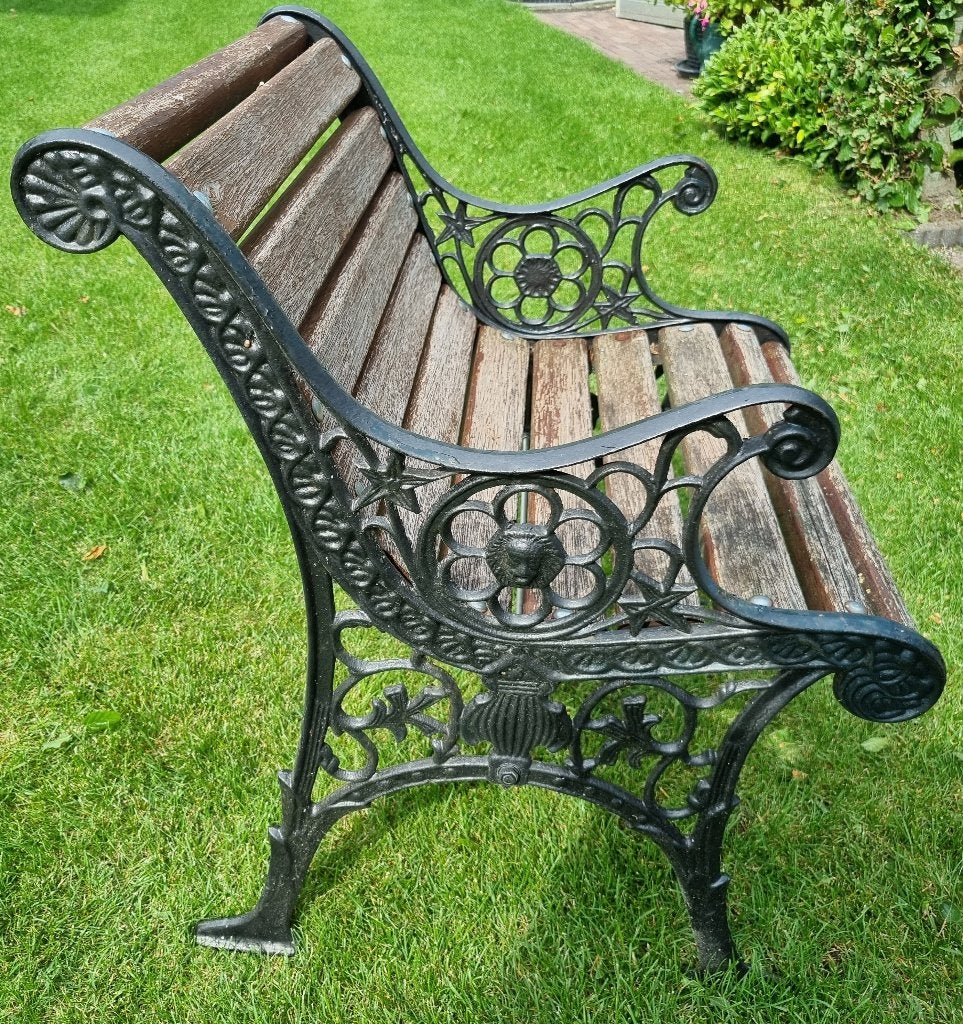 gietijzeren  stoel, Tuin en Terras, Overige materialen, Gebruikt, Stoel, Ophalen