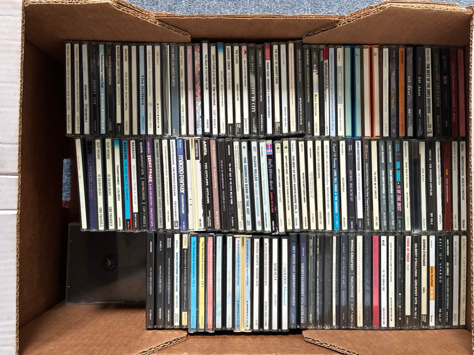 CD's uit eigen collectie, Cd's en Dvd's, Ophalen, Zo goed als nieuw, Overige typen