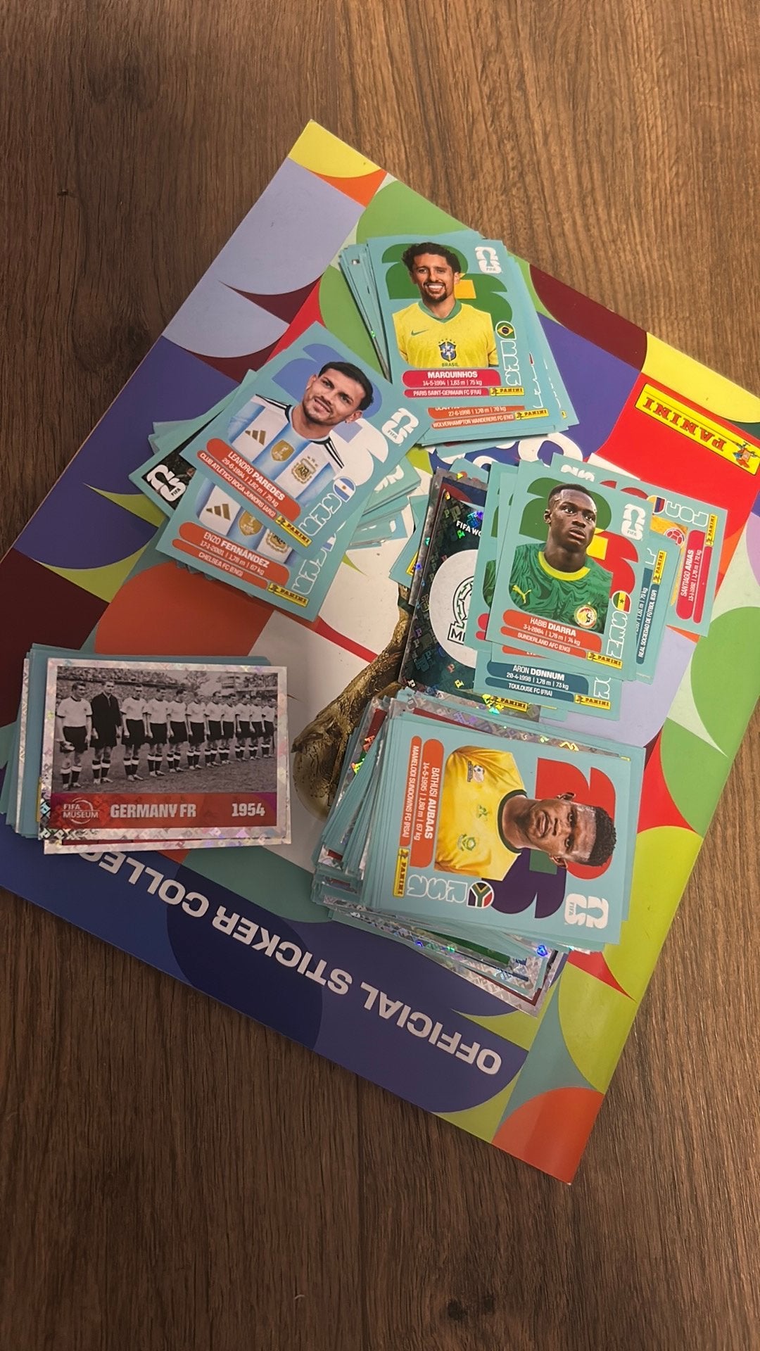Wk 26 voetbalplaatjes, Ophalen of Verzenden, Zo goed als nieuw