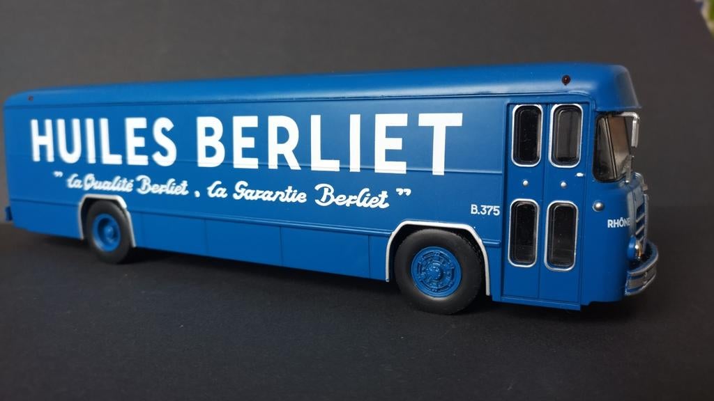 Berliet PLR Huiles 1:43 Altaya ixo Pol, Overige merken, ., Rue des Dragons 7 Cheseaux france, Ophalen of Verzenden
