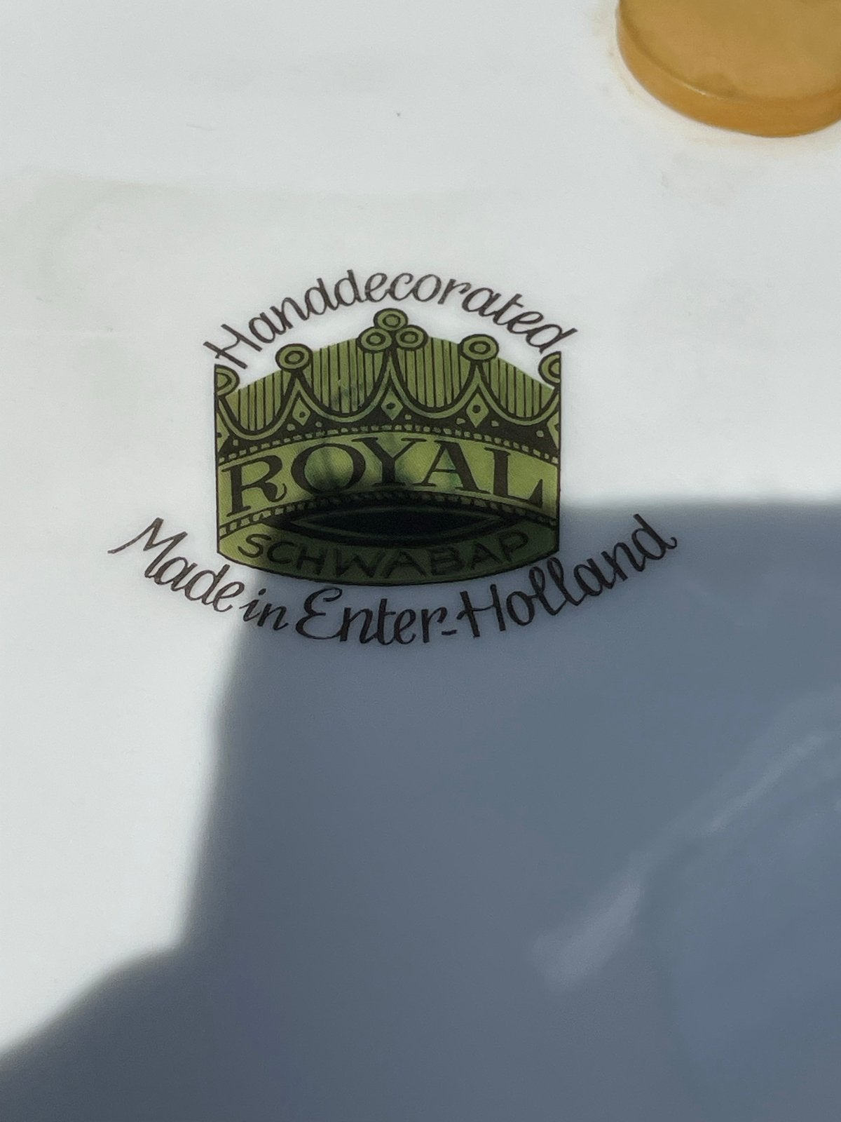 Decoratieve wandbord Royal Schwabap Hollandse molen, Ophalen of Verzenden