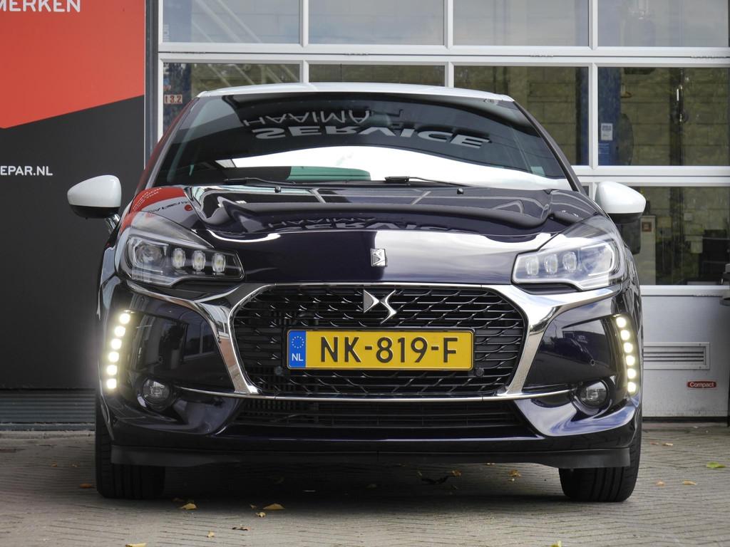 DS 3 1.2 PureTech So Chic 110PK | Lage kmstand | Navigatie |, Auto's, DS, Voorwielaandrijving, Stof, Blauw, 23 km/l