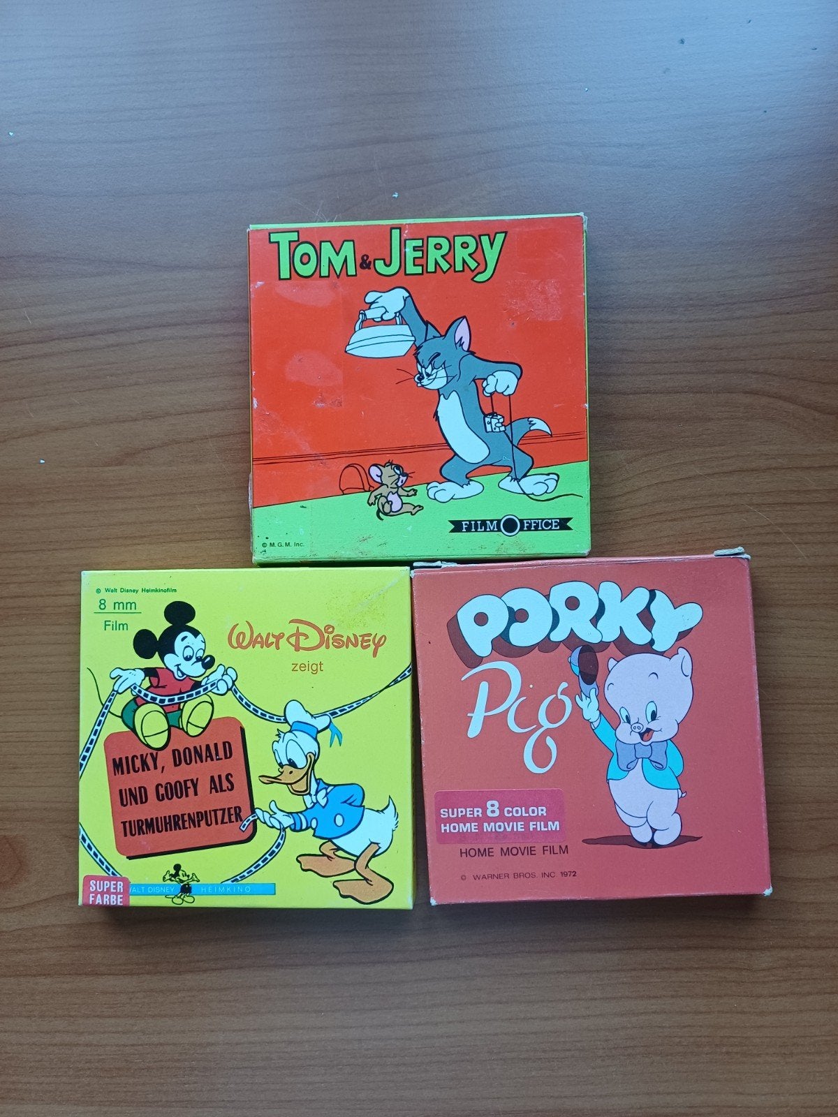 Vintage 8mm Films: Tom & Jerry, Disney, Warner Bros., Gebruikt, Animatie, Ophalen of Verzenden, Alle leeftijden