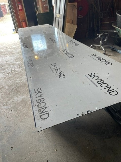 SKYBOND volkern platen, Ophalen of Verzenden, Gebruikt, Overige materialen, Minder dan 20 mm