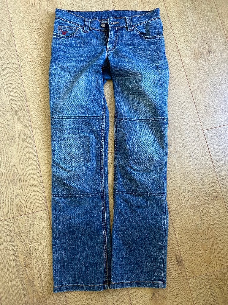 Motorjeans motor spijkerbroek, Motoren, Ophalen of Verzenden, Tweedehands, Kinderen, Broek | textiel