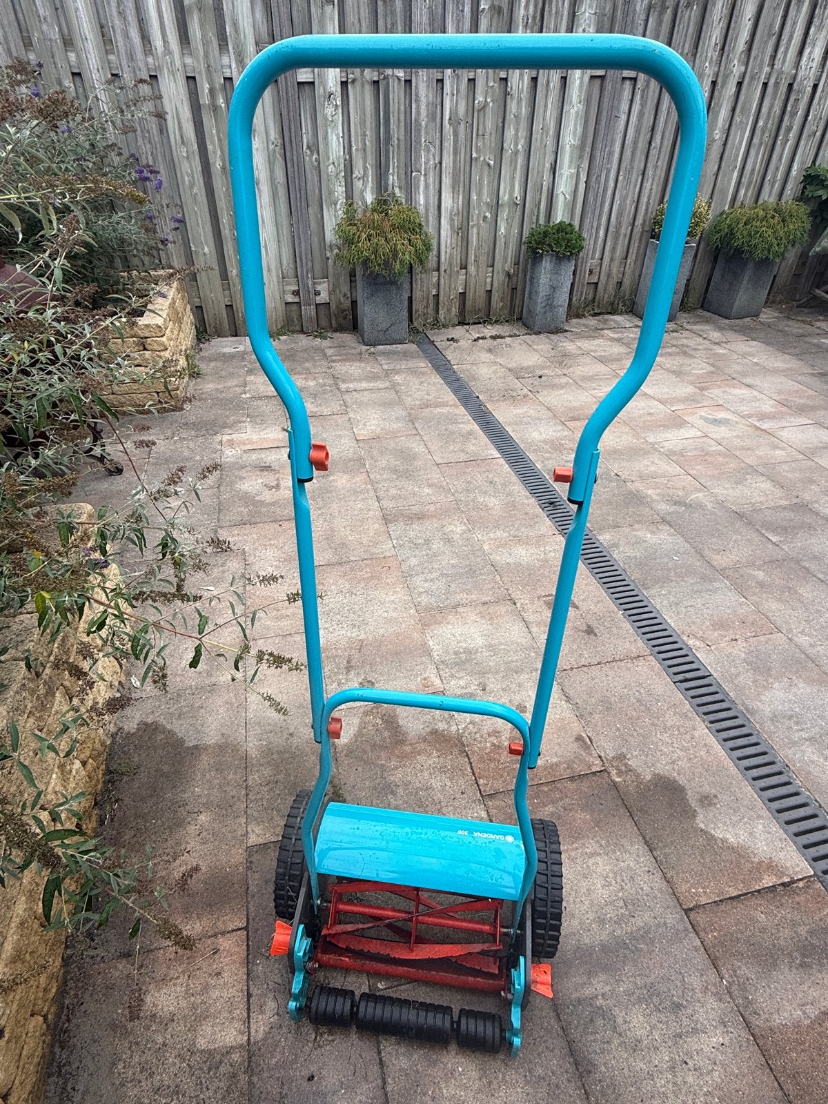 Gardena Handgrasmaaier, Tuin en Terras, Ophalen, Gebruikt, Handgrasmaaier, 30 t/m 39 cm