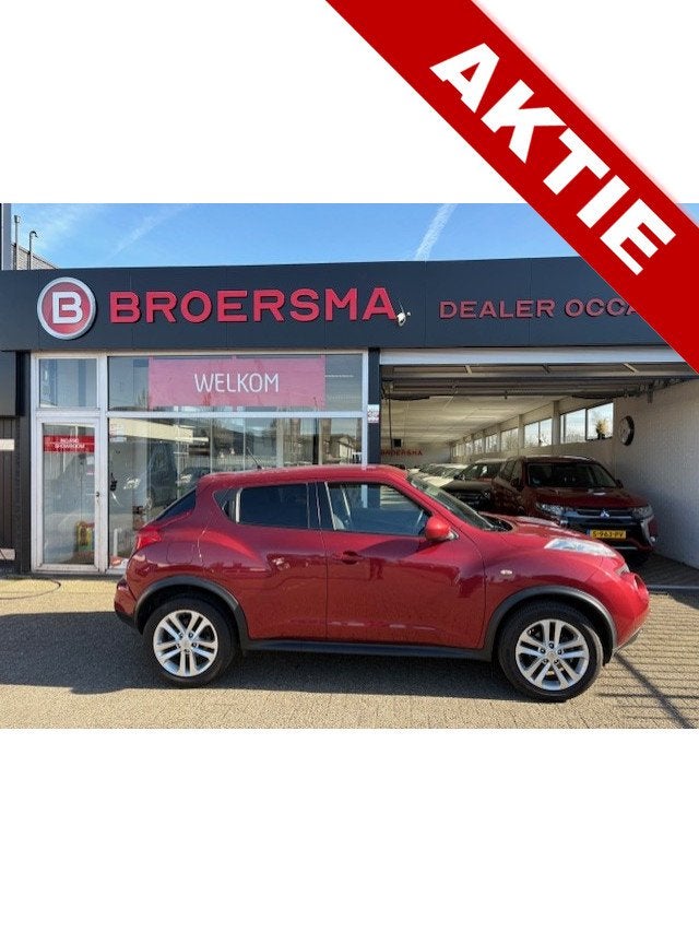 Nissan Juke 1.6 Acenta 2 EIGENAAR * 69000 KM NAP *, Auto's, Nissan, Euro 5, 4 cilinders, 49 €/maand, Origineel Nederlands