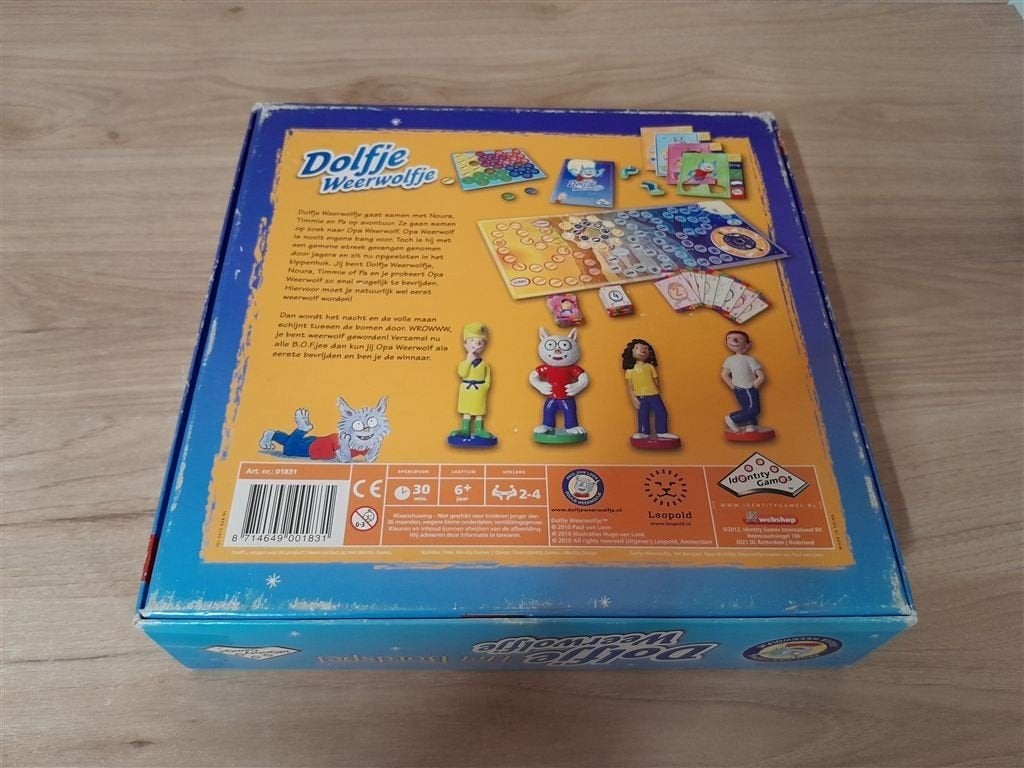 Dolfje Weerwolfje Het bordspel - s5335, Hobby en Vrije tijd, Gezelschapsspellen | Bordspellen, Verzenden, Zo goed als nieuw