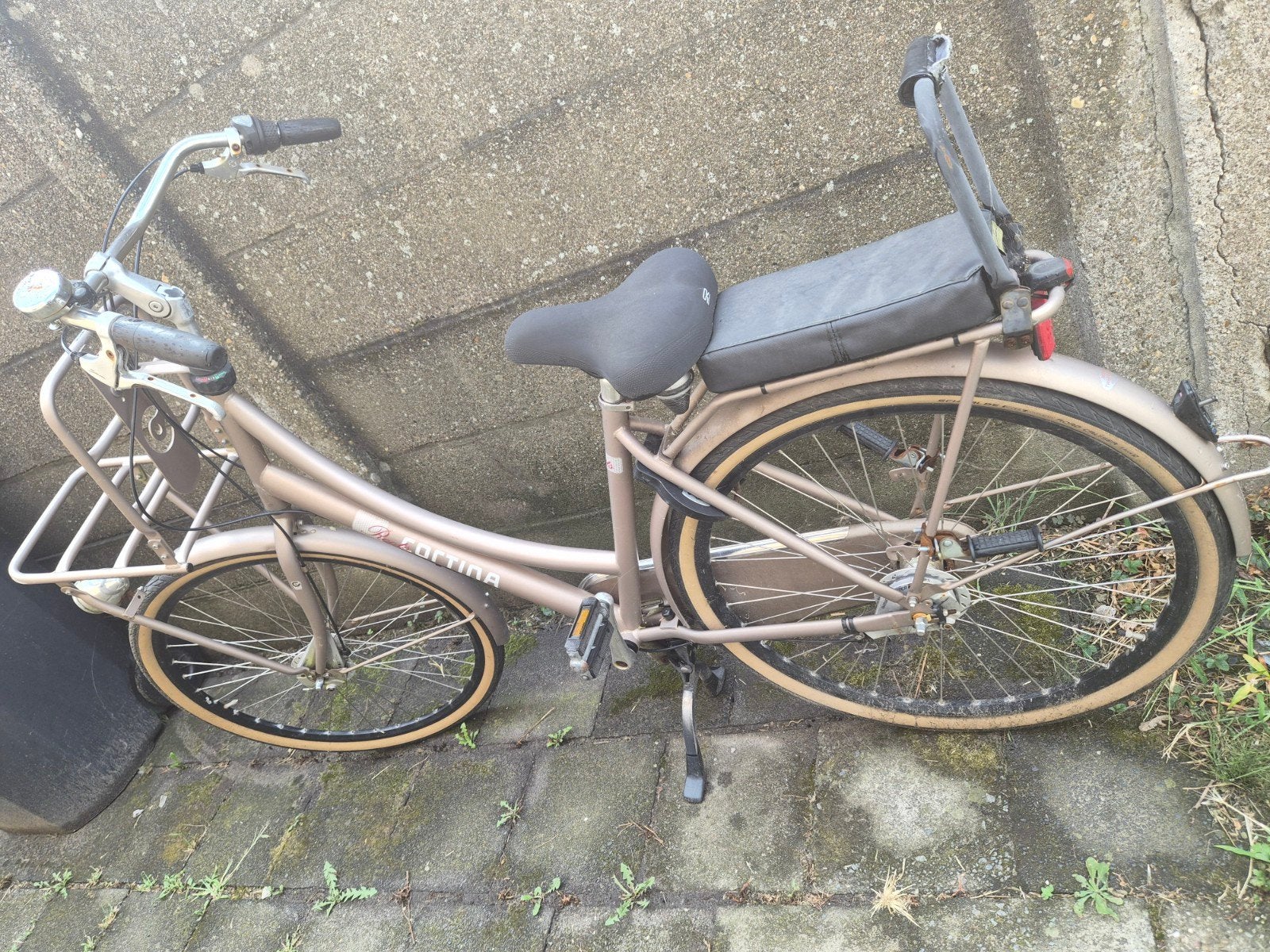 Cortina transportfiets 28 inch - Opknapper, Fietsen en Brommers, Terugtraprem, Gebruikt, Versnellingen, 50 tot 53 cm