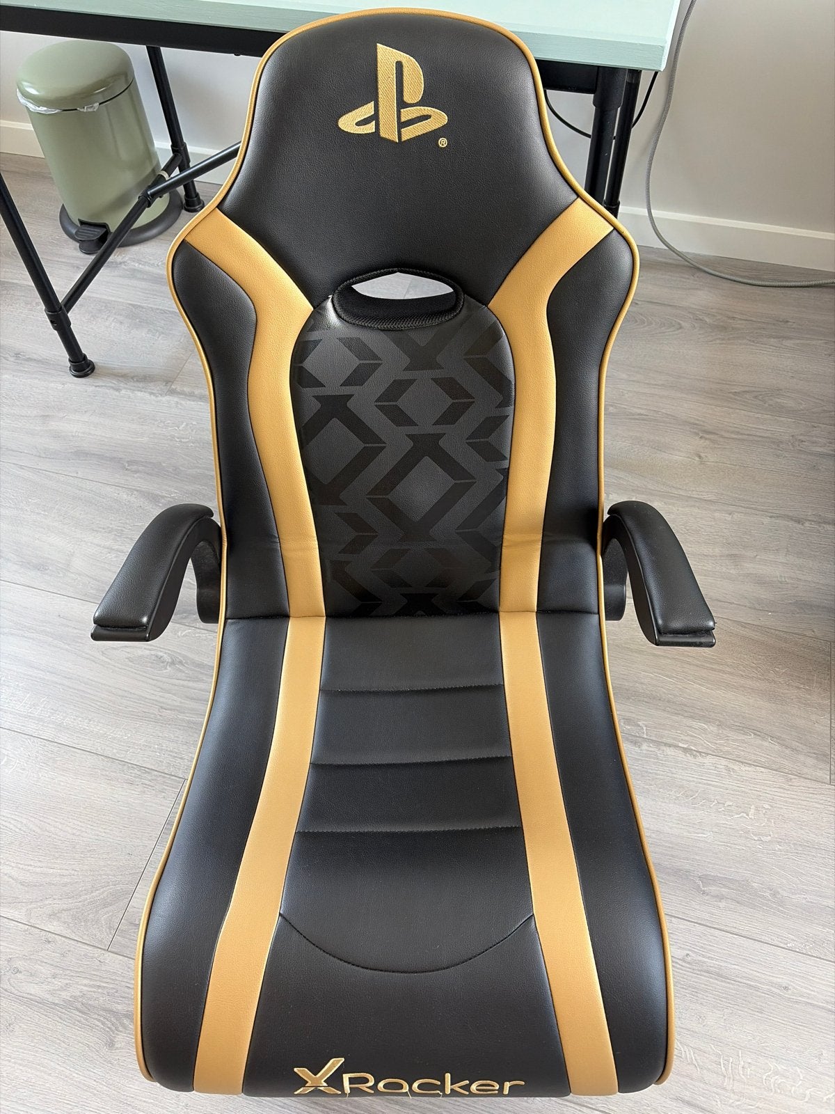 X Rocker PlayStation Gaming Stoel - Zwart/Goud, Ophalen, Zo goed als nieuw, Playseat of Racestoel, PlayStation 4