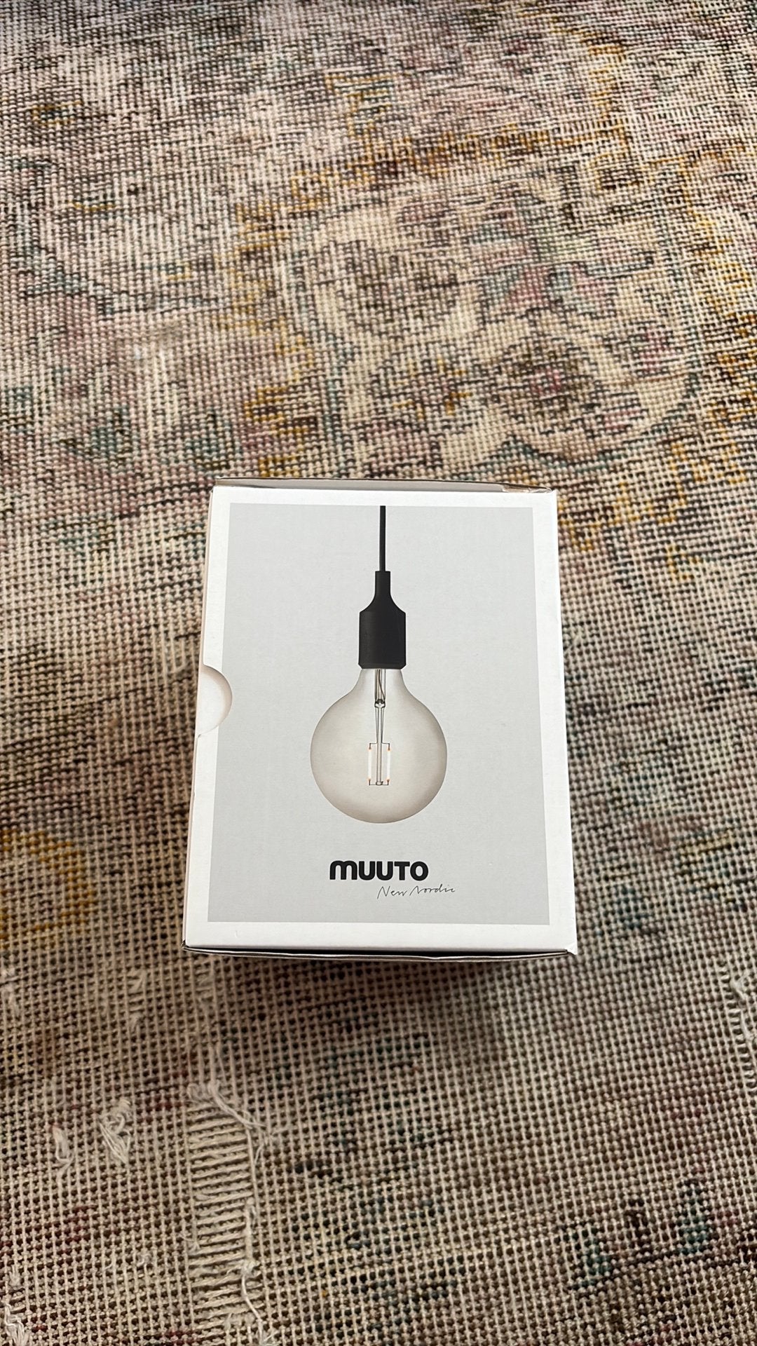 Muuto E27 hanglamp Black, Ophalen of Verzenden, Nieuw