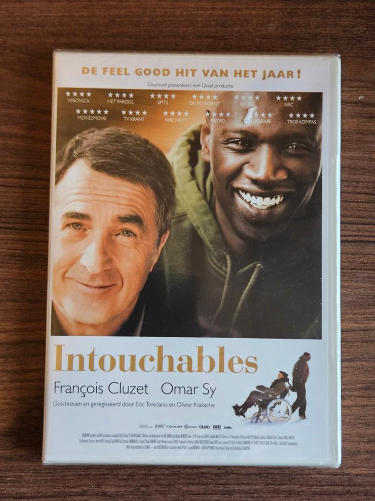 DVD Intouchables François Cluzet Omar Sy NIEUW in verpakking, Vanaf 12 jaar, Ophalen of Verzenden, Nieuw in verpakking