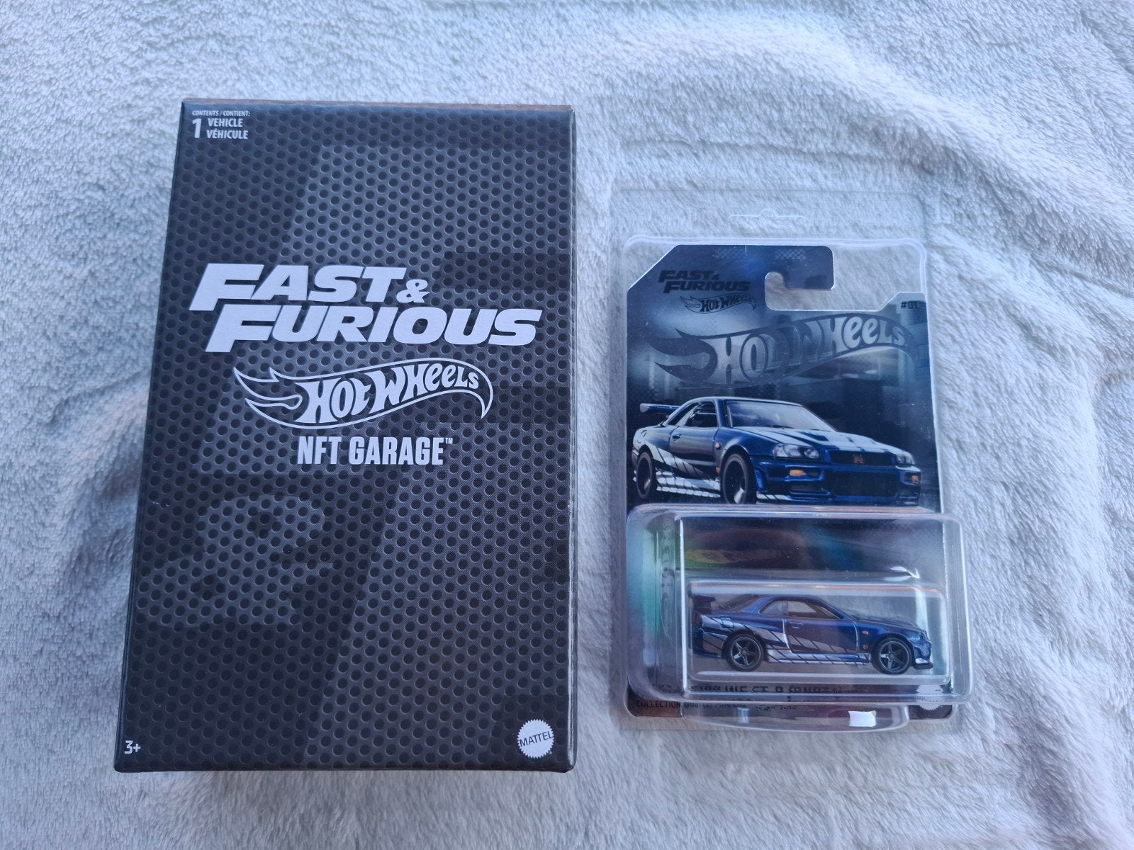 Hot Wheels NFT Garage Fast and Furious - Nissan Skyline R34, Ophalen of Verzenden, Nieuw, Auto