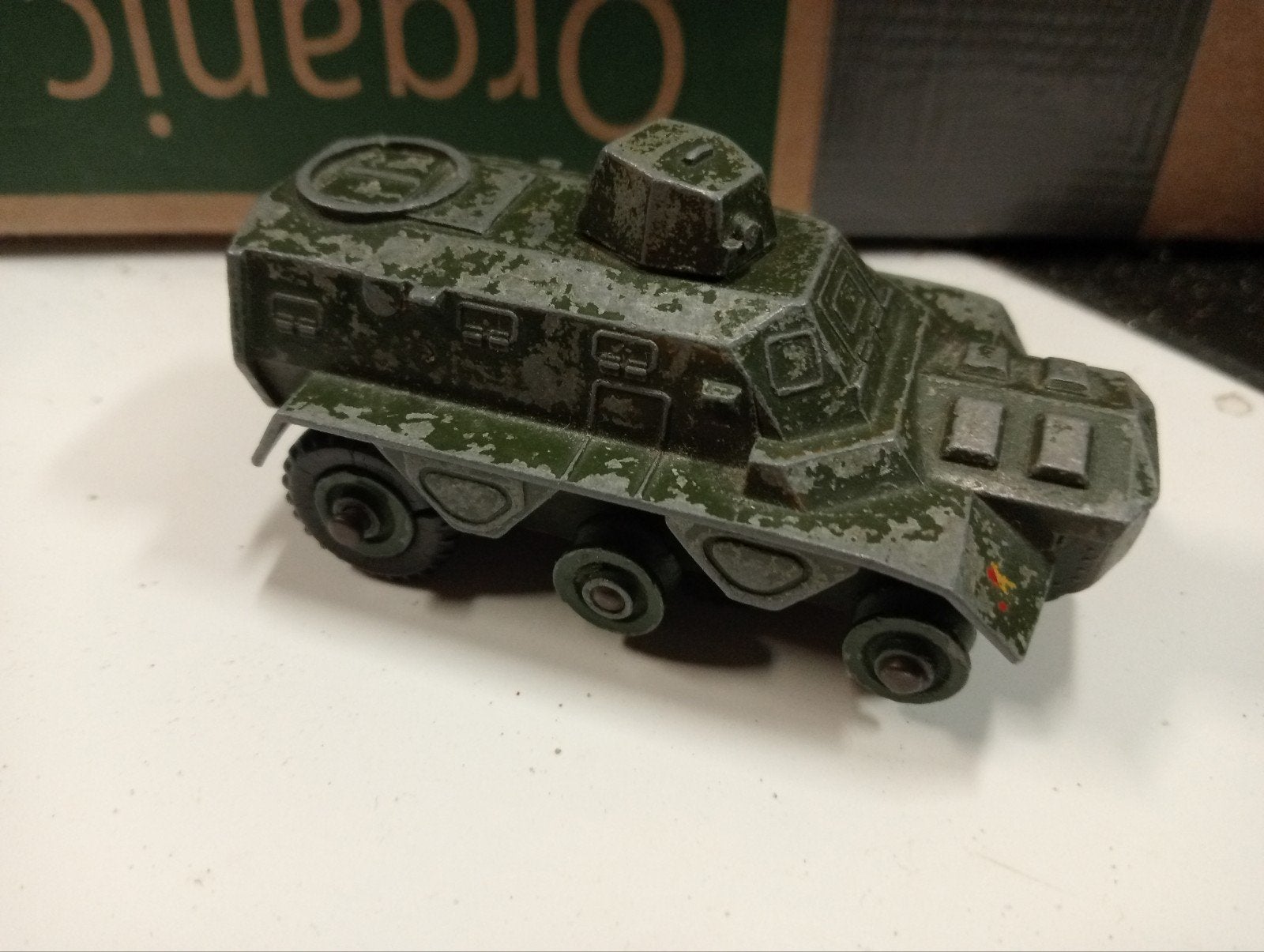 Dinky toys 670 Armoured personell carrier, Ophalen of Verzenden, Gebruikt, Auto