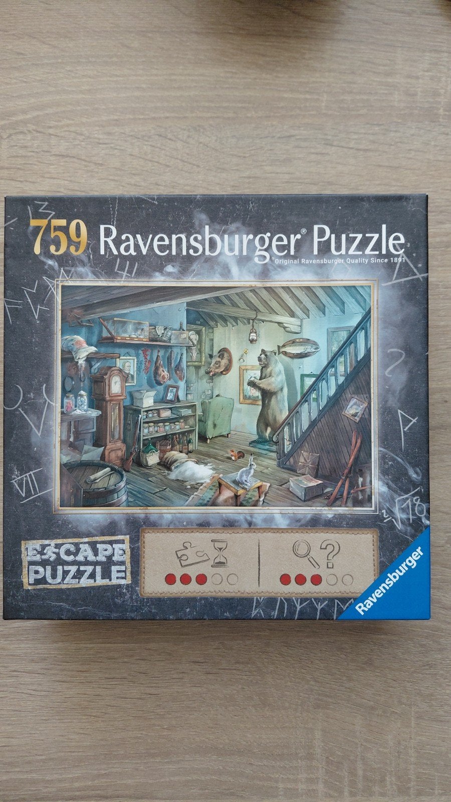 Ravensburger Escape Puzzle 759 stukjes, NIEUW, Ophalen of Verzenden, 500 t/m 1500 stukjes, Nieuw