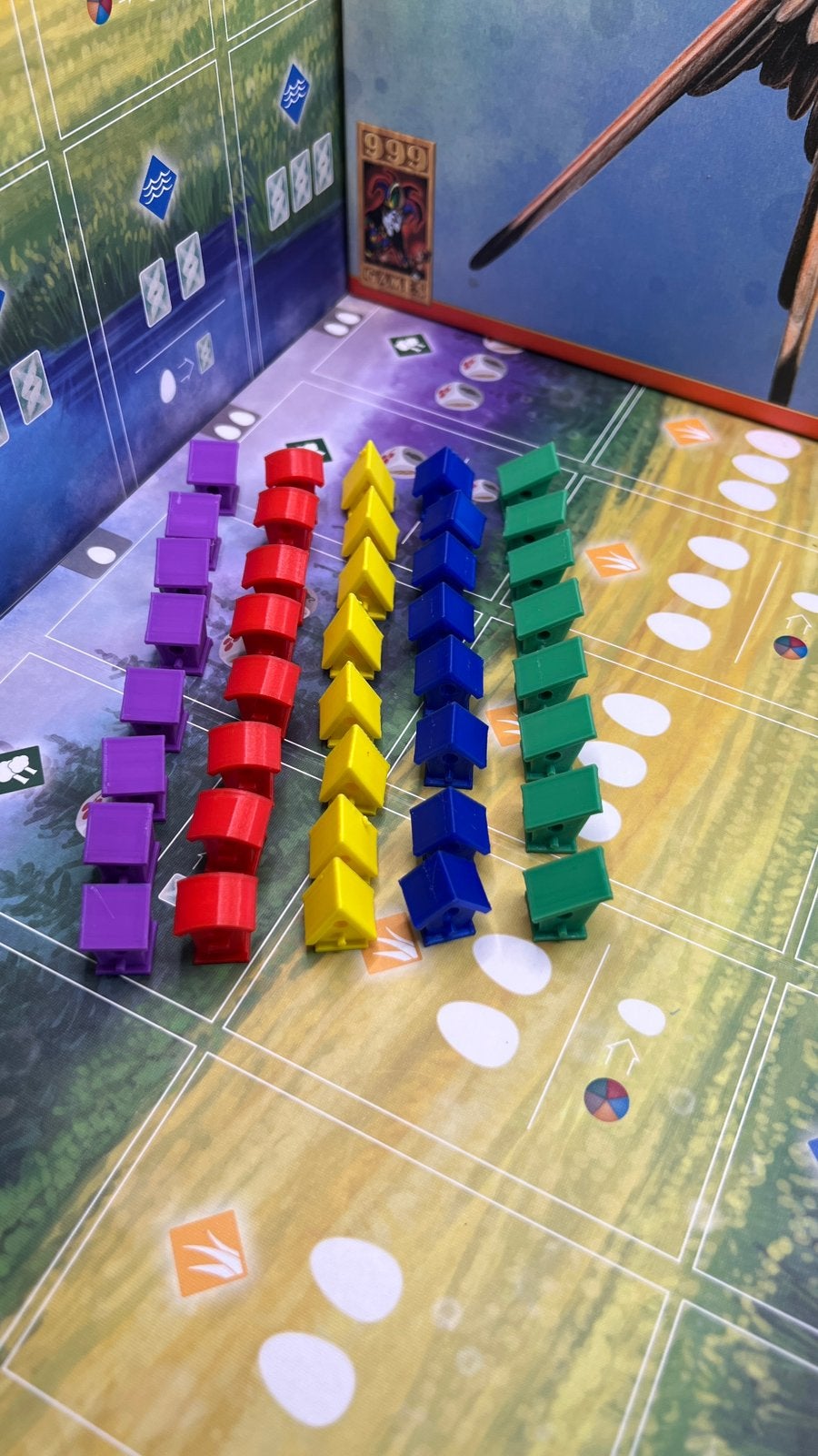 Wingspan speeltoken huisjes (adv.13), Hobby en Vrije tijd, Ophalen of Verzenden, Nieuw