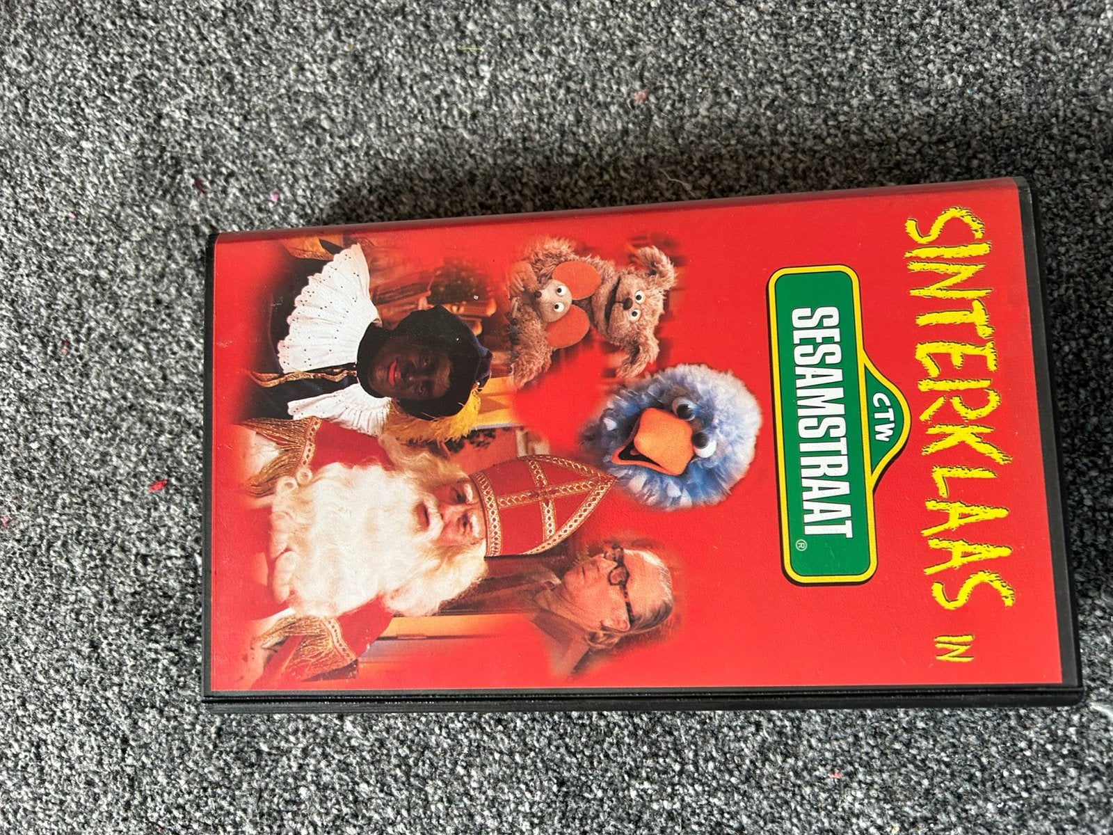 Collectorsitem videoband: Sinterklaas in Sesamstraat 1996, Ophalen of Verzenden