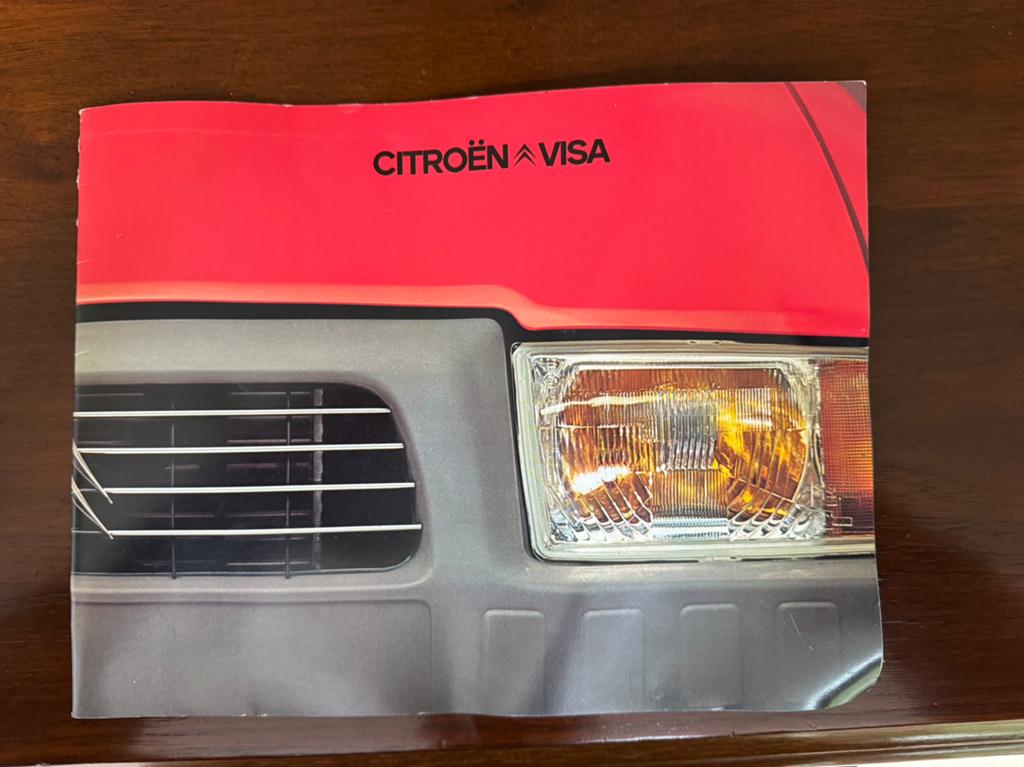Brochure en promotiekrant Citroën Visa 1, Ophalen of Verzenden, Zo goed als nieuw, Citroën