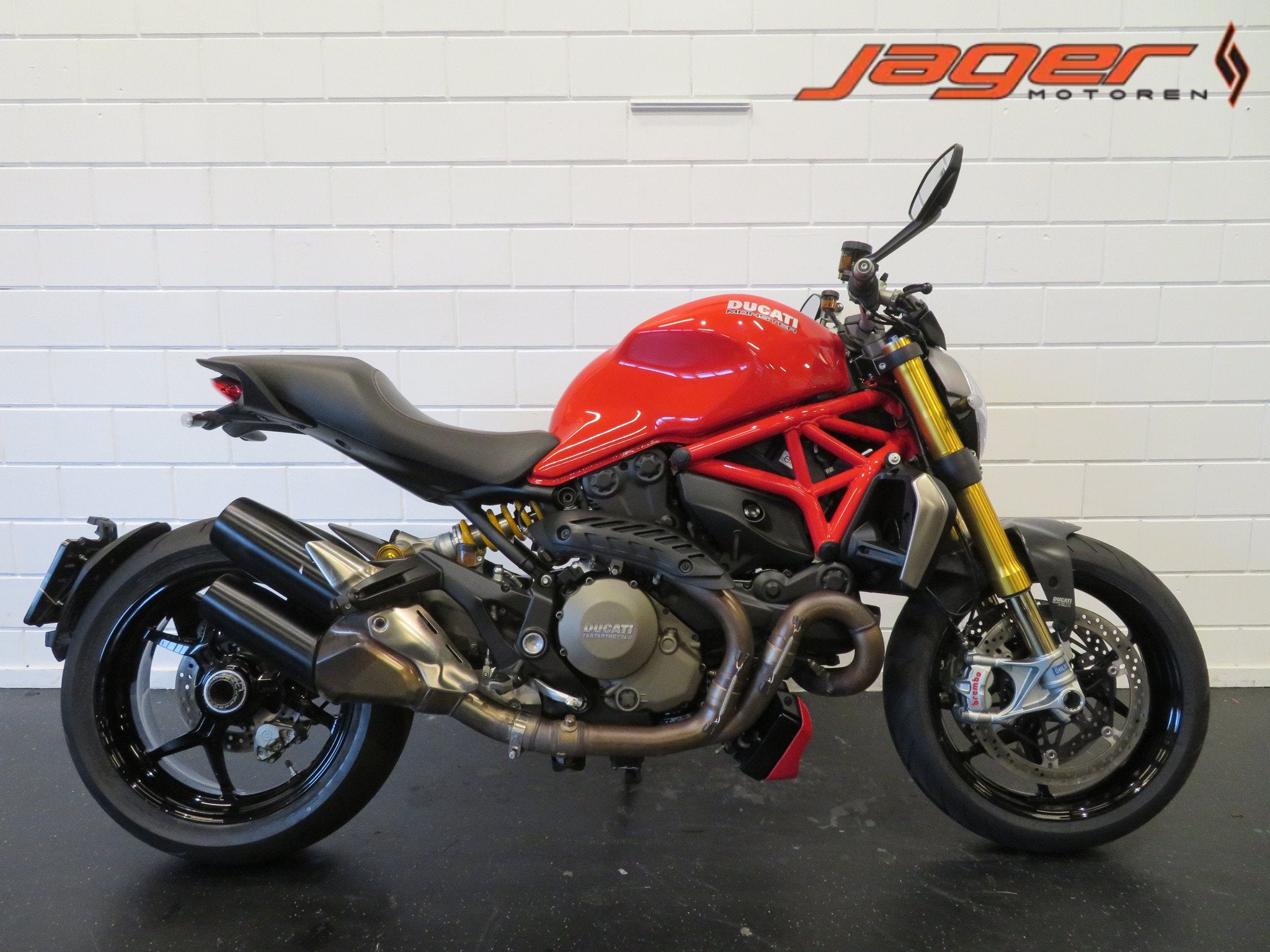 Ducati MONSTER 1200 S NIEUWSTAAT! HISTORIE (bj 2015), Motoren, Motoren | Ducati, 1199 cc, Bedrijf, Naked bike