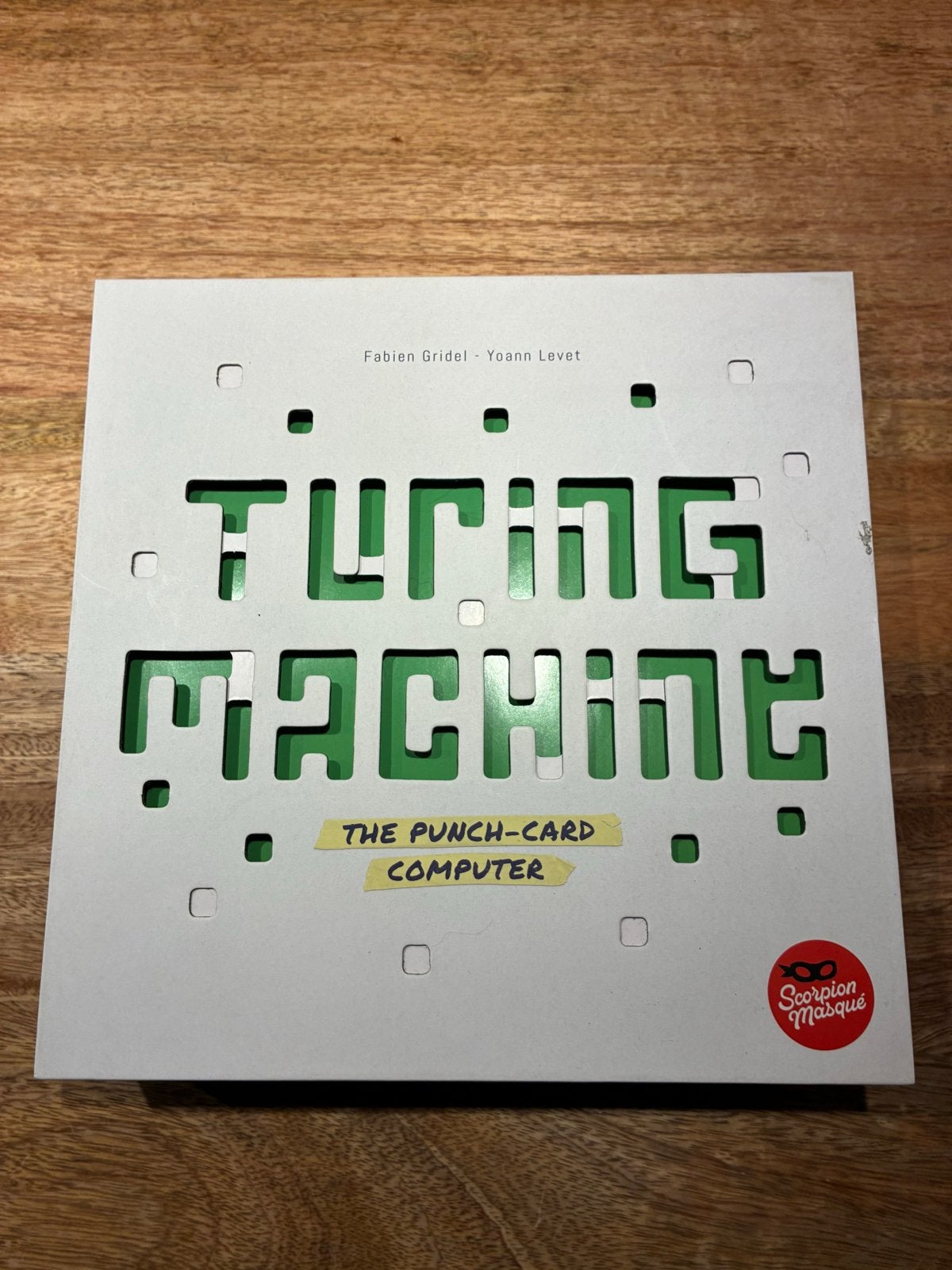 Turing Machine: The Punch-Card Computer Bordspel, Hobby en Vrije tijd, Een of twee spelers, Ophalen of Verzenden, Zo goed als nieuw