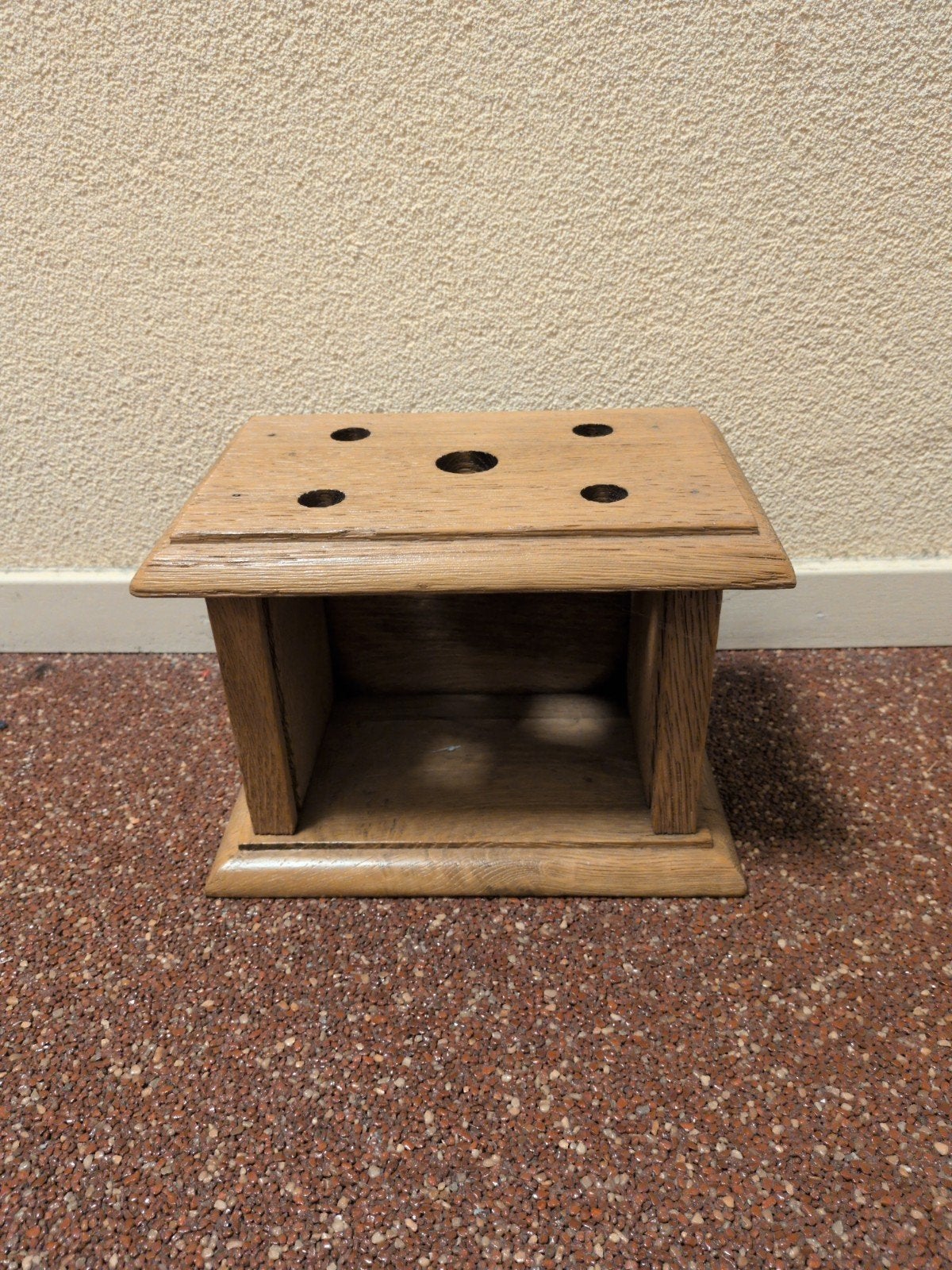Antiek Houten Stoofje - Voetenwarmer, Ophalen