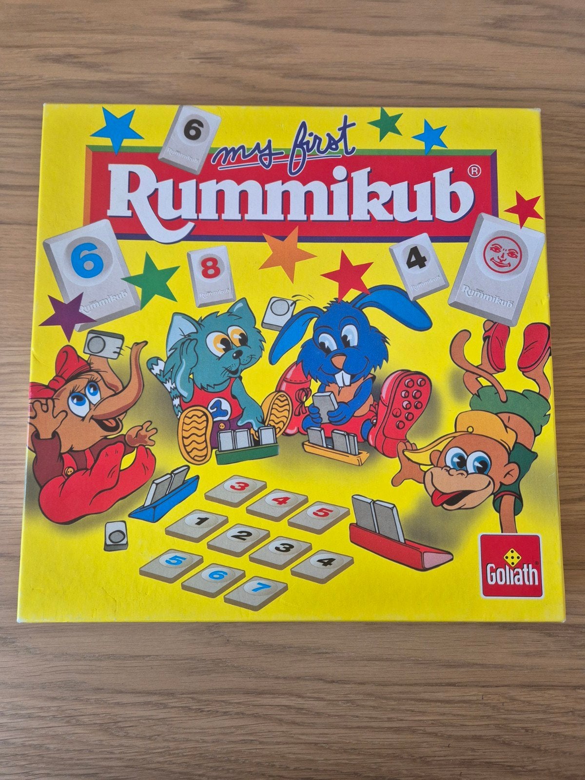 My first Rummikub - Goliath, Hobby en Vrije tijd, Een of twee spelers, Ophalen of Verzenden, Zo goed als nieuw, Goliath